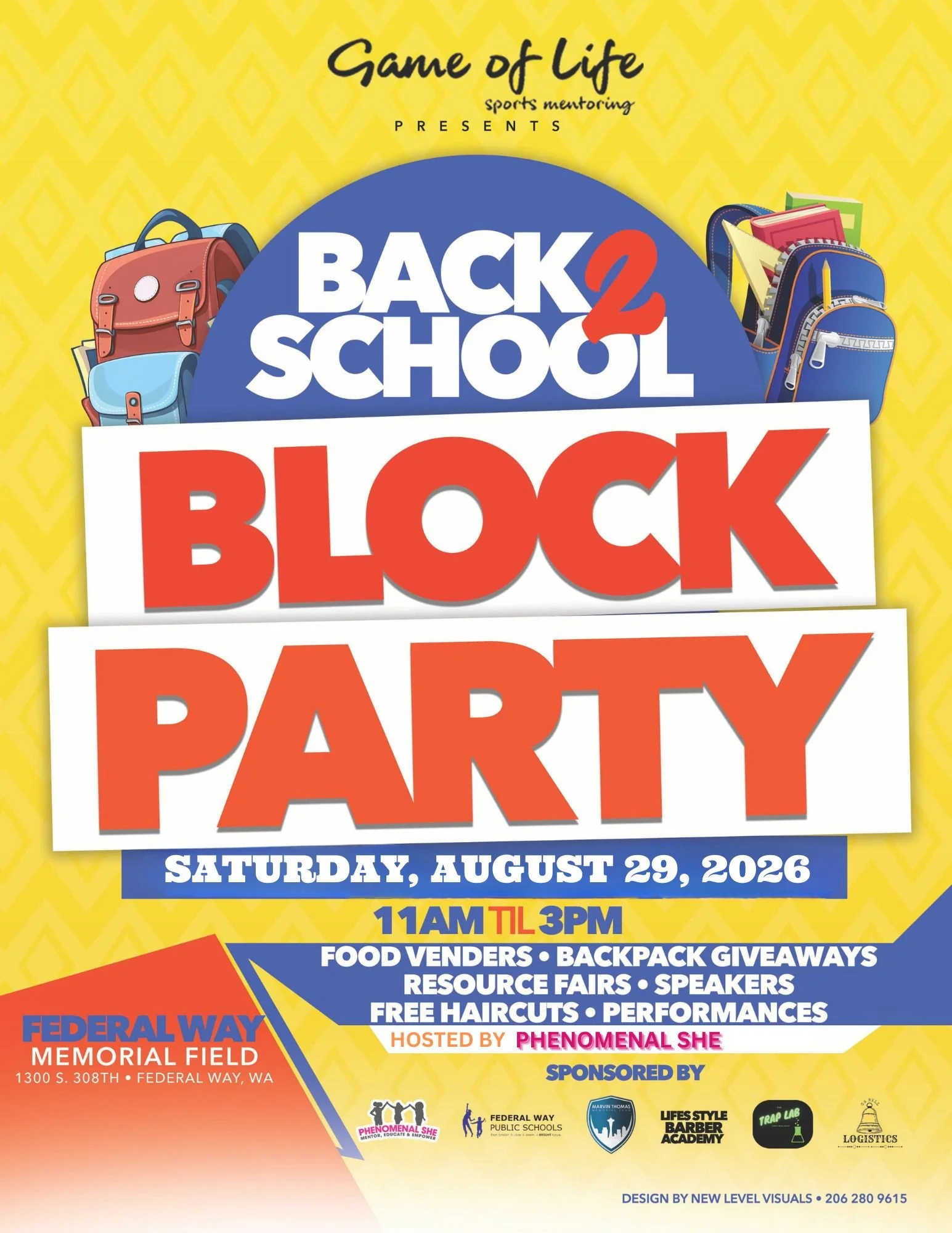 🎉 Back 2 School Block Party 🎒✏️