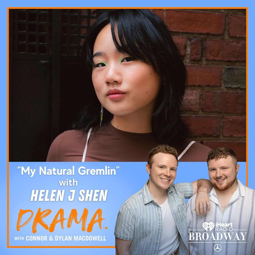 NEW EP! 🤖 Dylan &amp; Connor are joined by Helen J Shen (Maybe Happy Ending, The Lonely Few). The star of this season&rsquo;s newest original Broadway musical, @maybehappyending, kicks off spooky season with your favorite twins. On a cozy fall night