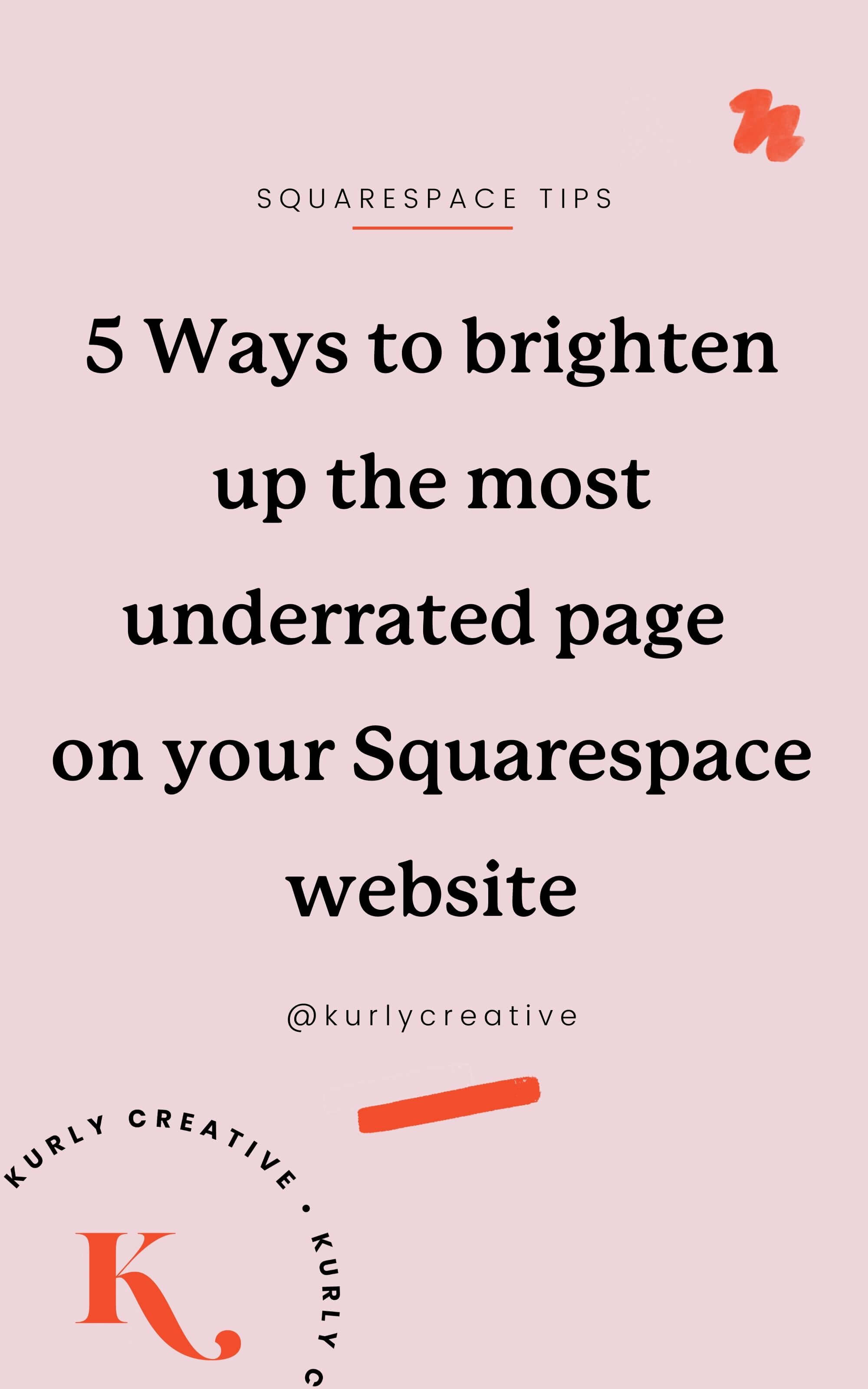 Tips + tricks for brightening up your Squarespace website contact page ...