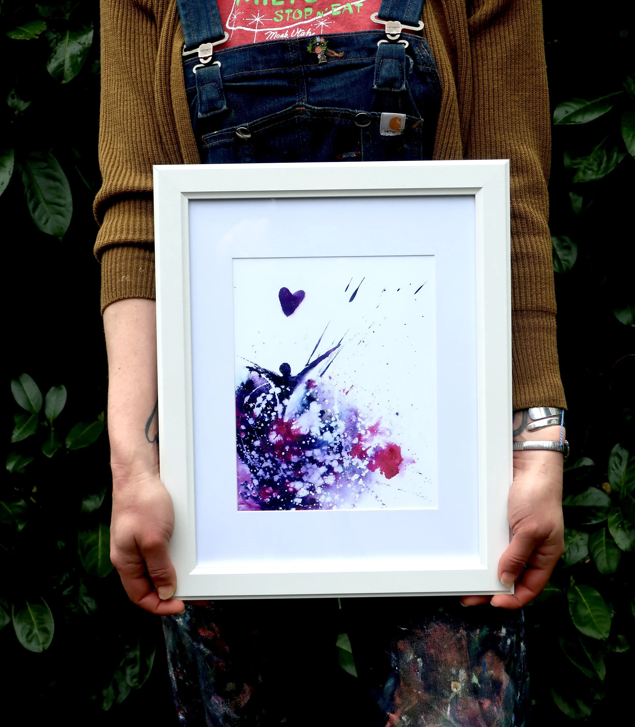 Releasing the Heart - Purple