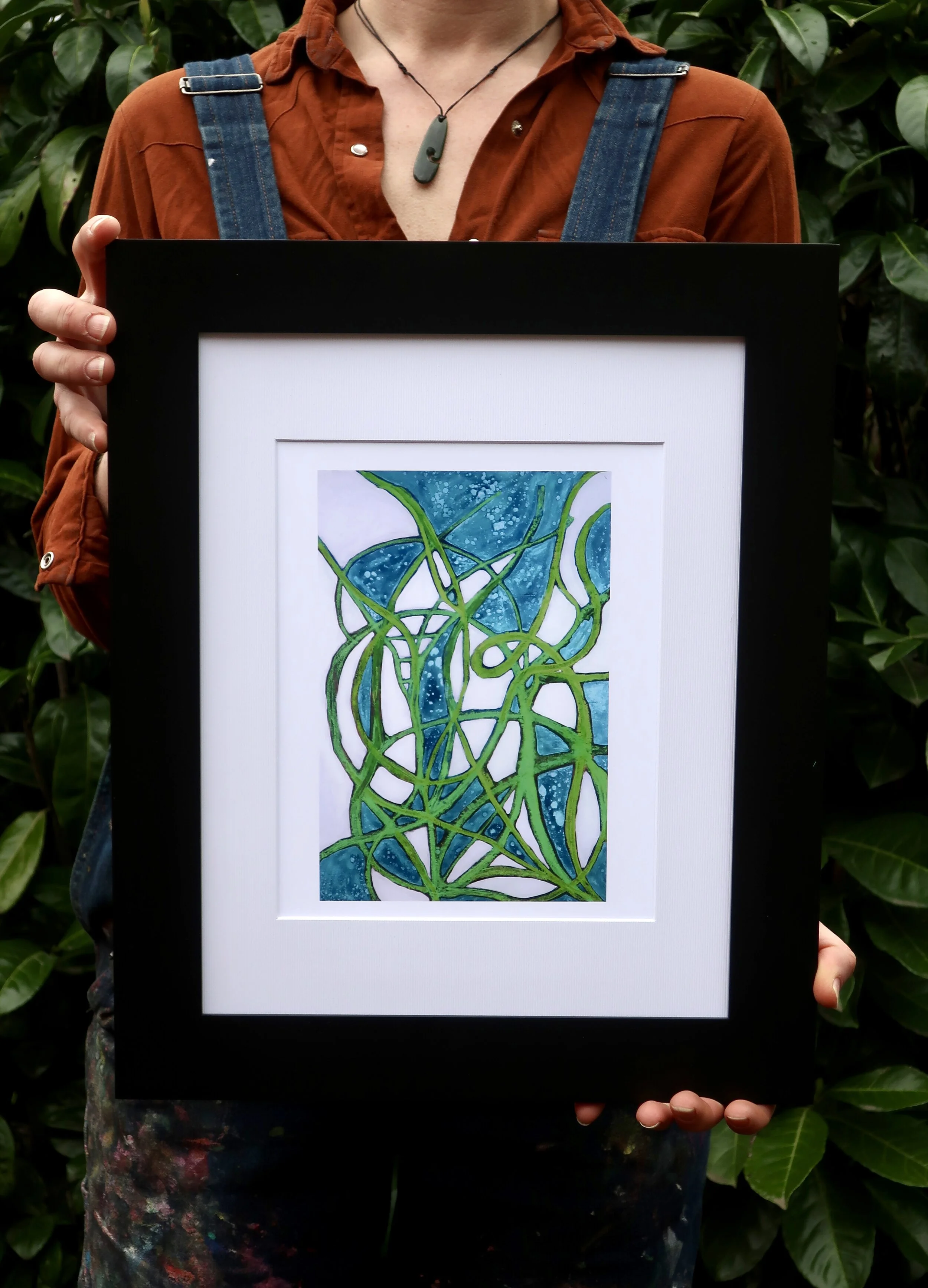 Stained Glass - Pea Shoots