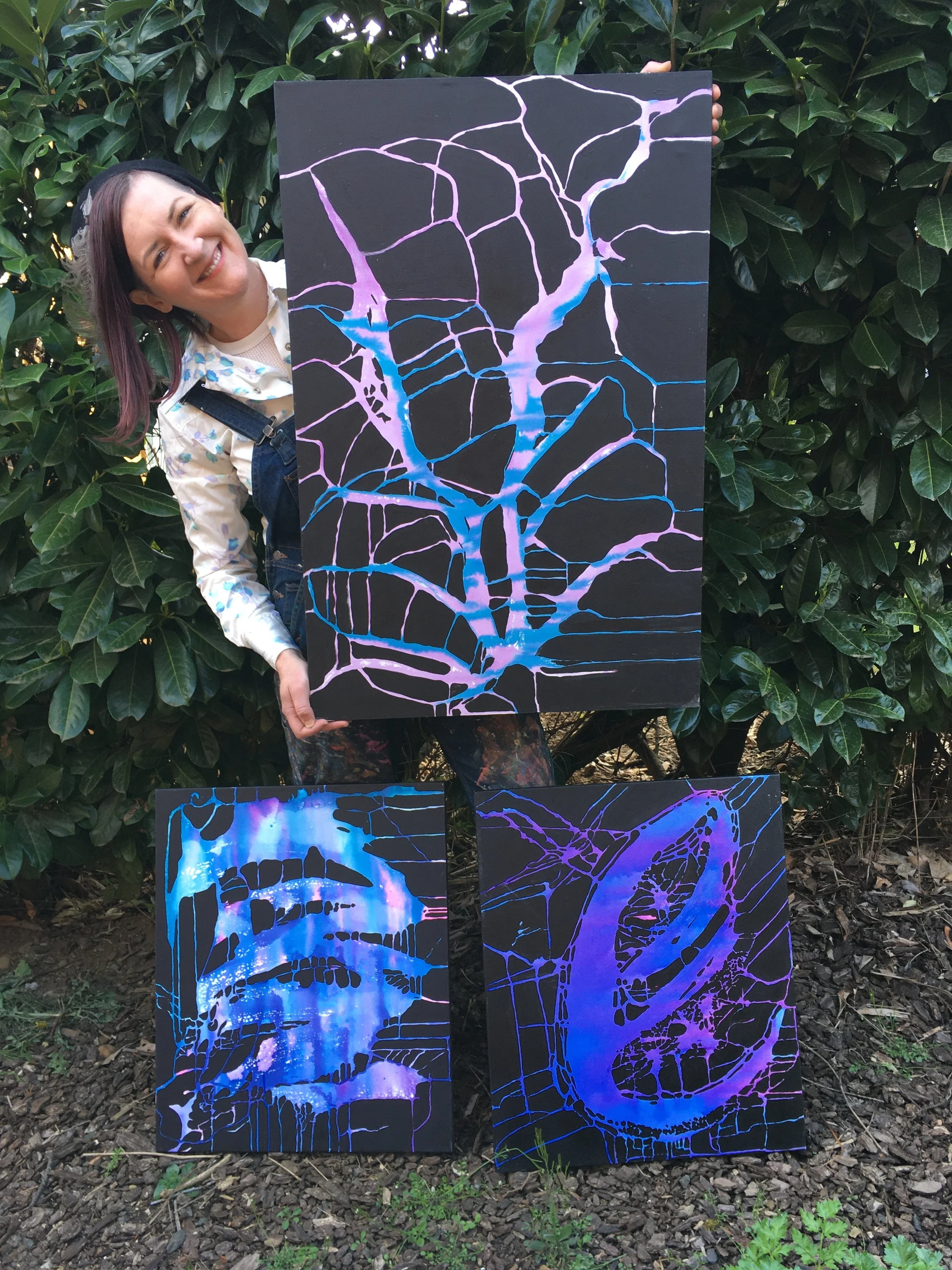 Abstract Ink Tree