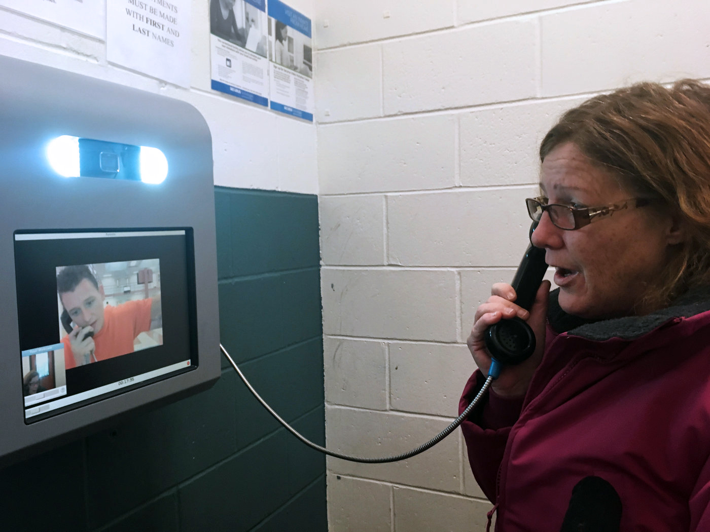Video Calls Replace In-Person Visits In Some Jails