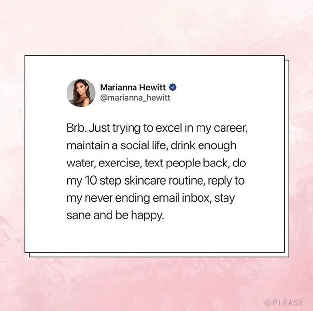 Anyone else?!! 🤪 Just trying to do ALL. THE. THINGS. AND...grow a business, launch a new business, connect with my spouse, be a good friend, PLUS find quiet time for me. Good news is that I have as much time in the day as Beyonc&eacute;...and Oprah.