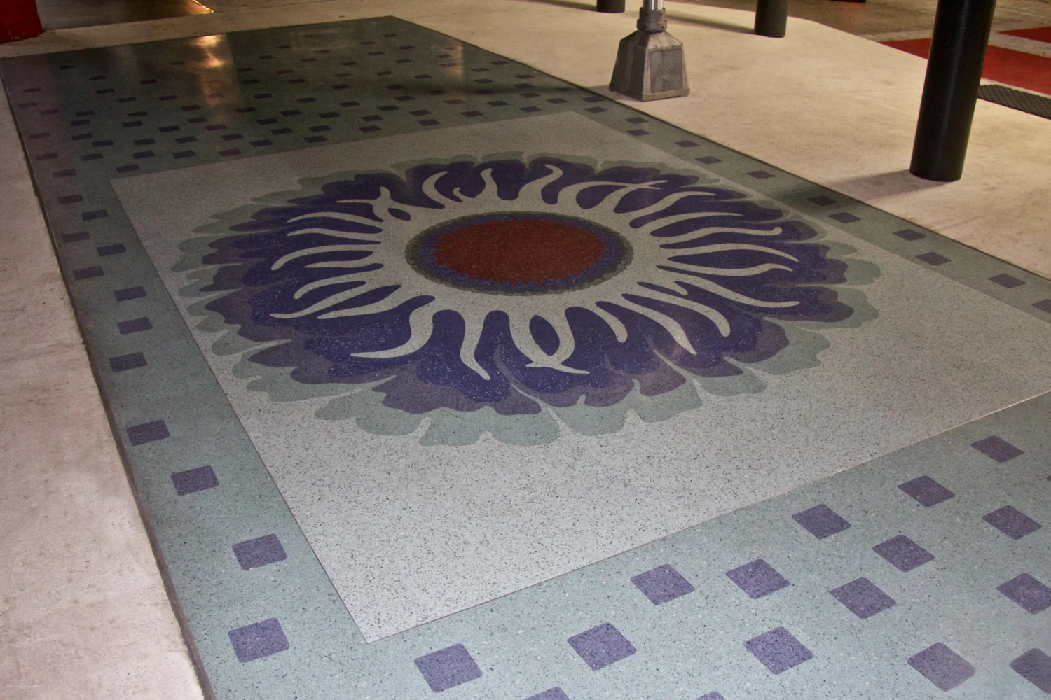   "Anemone"  - Dwelling on the ocean floor in colorful disguise, they await their prey. 