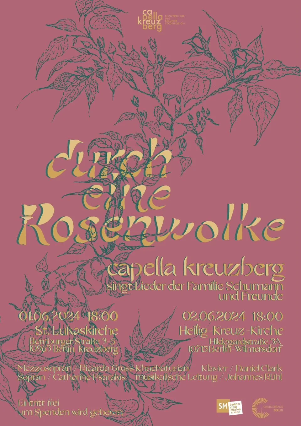 Durch Eine Rosenwolke
