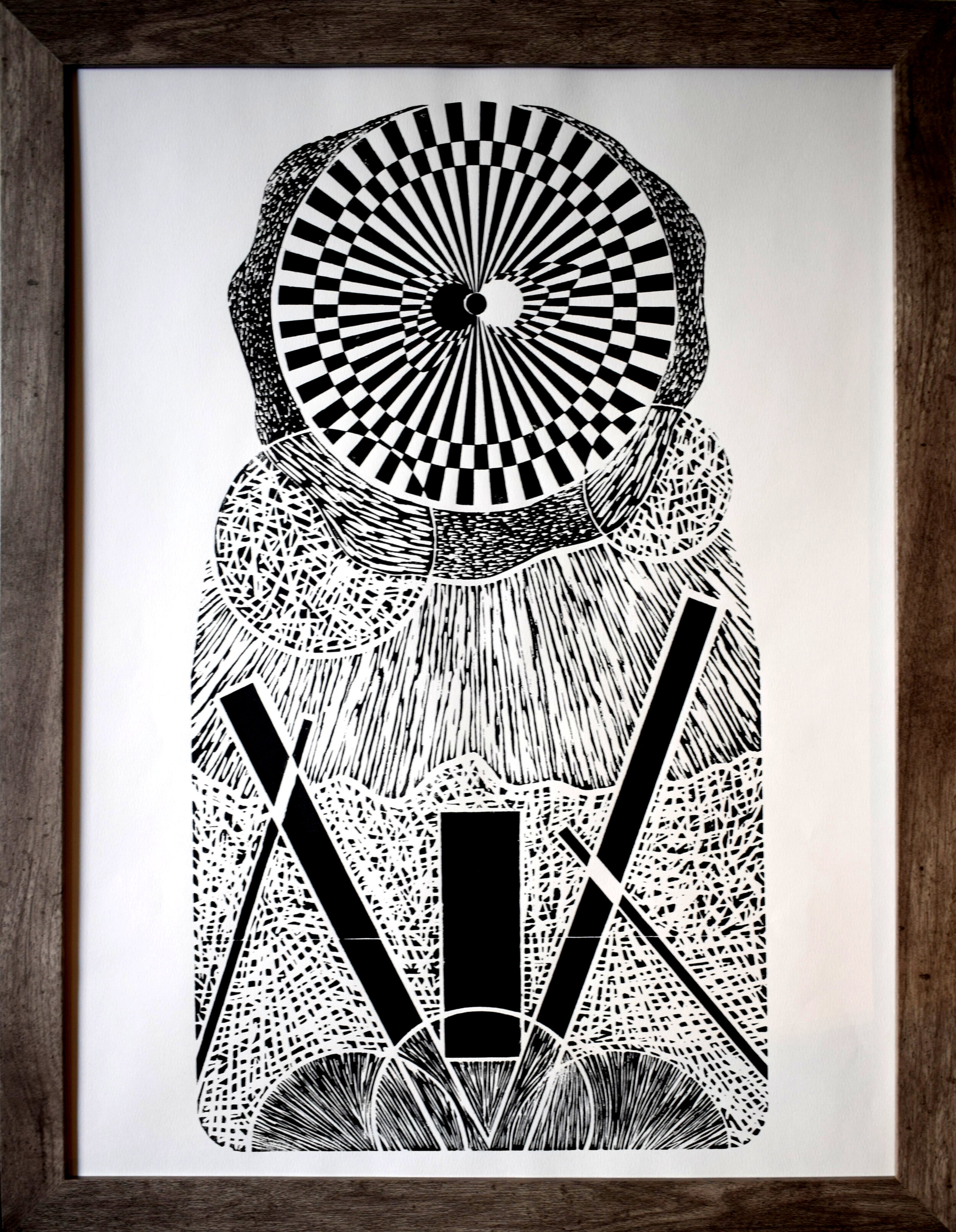 "The Elucidation Of Light" # 12 framed