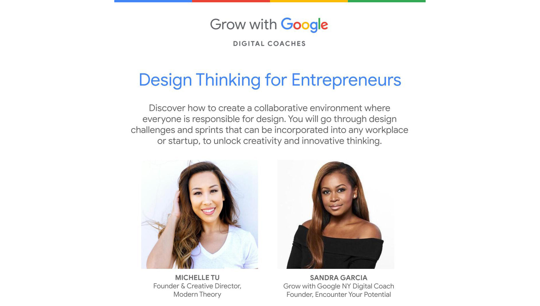 Grow with Google event