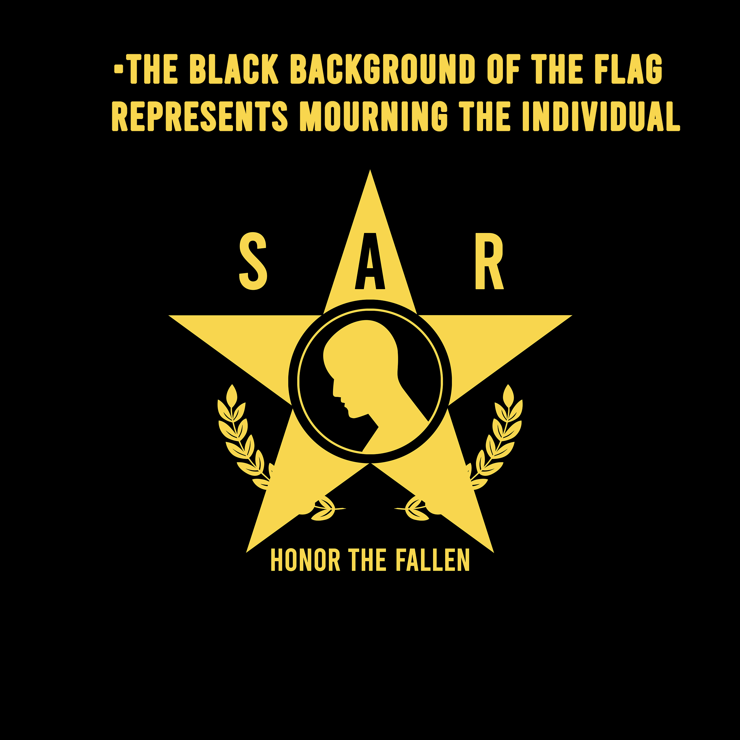 S-A-R Flag with description, 1 of 7