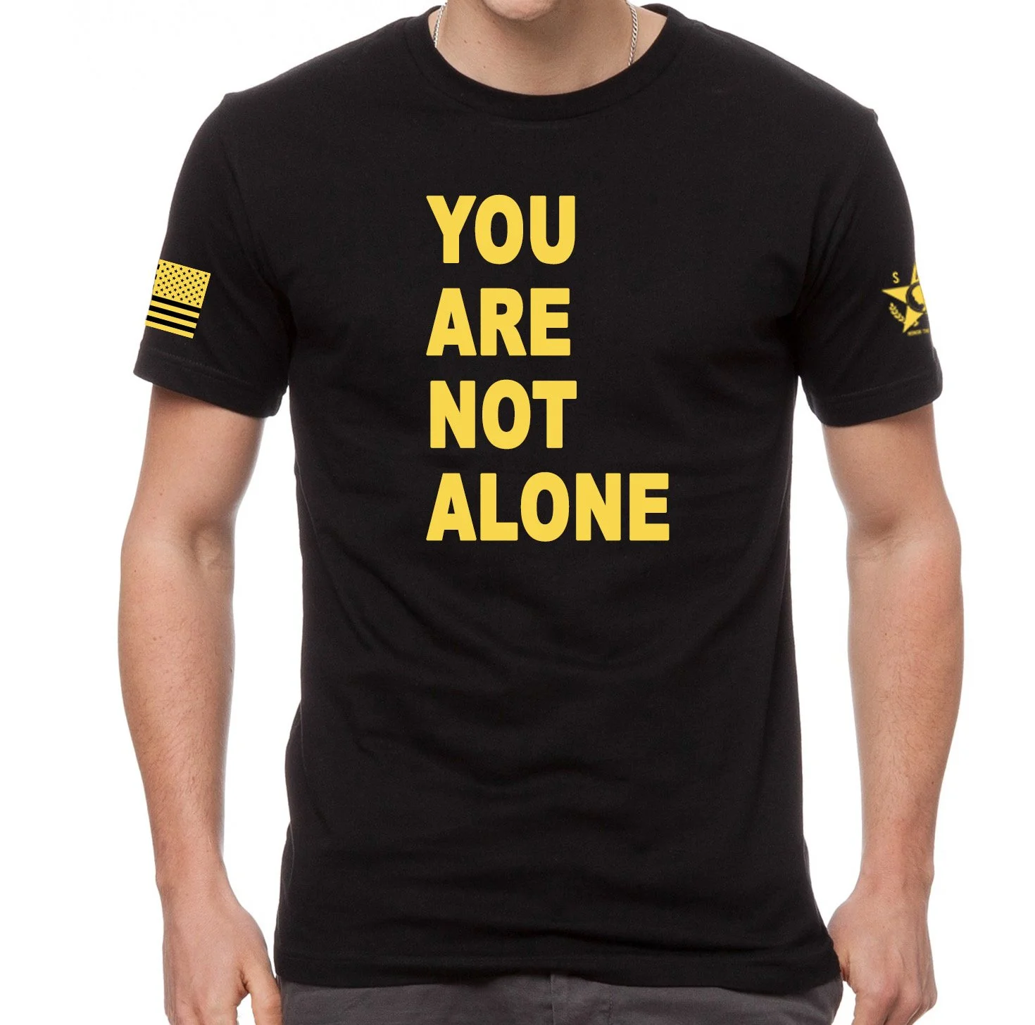 You Are Not Alone - SAR Flag T-Shirt