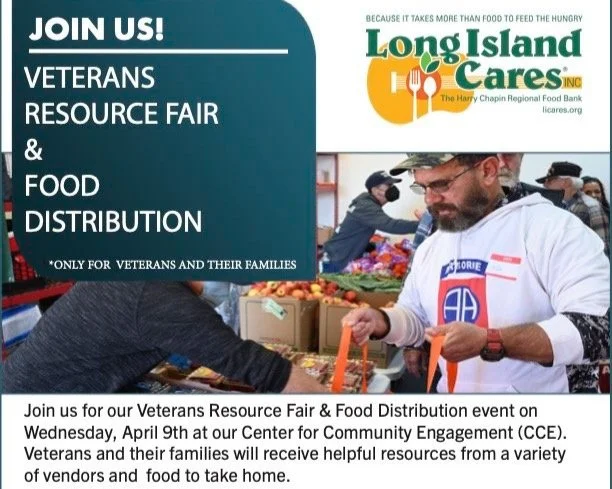Long Island Cares: Veterans Resource Fair &amp; Food Distribution event 