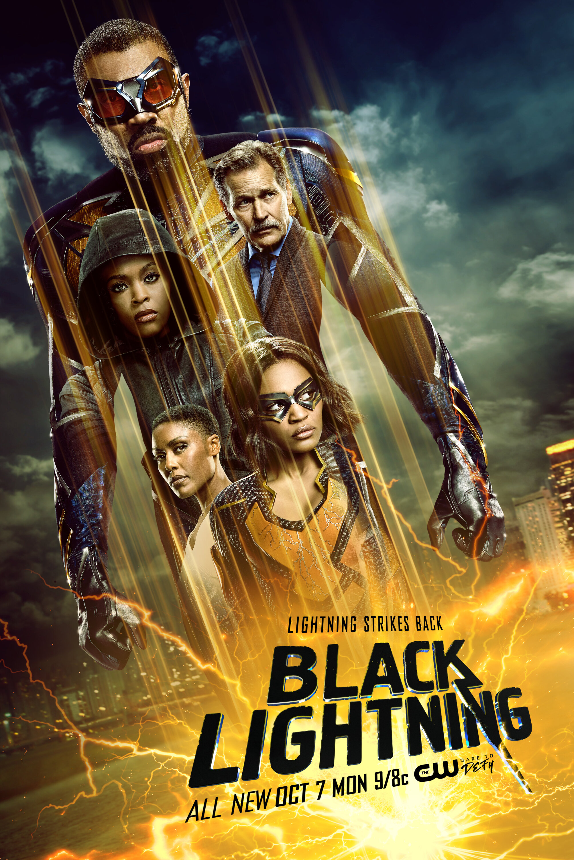 Promotional Material for "Black Lightning"