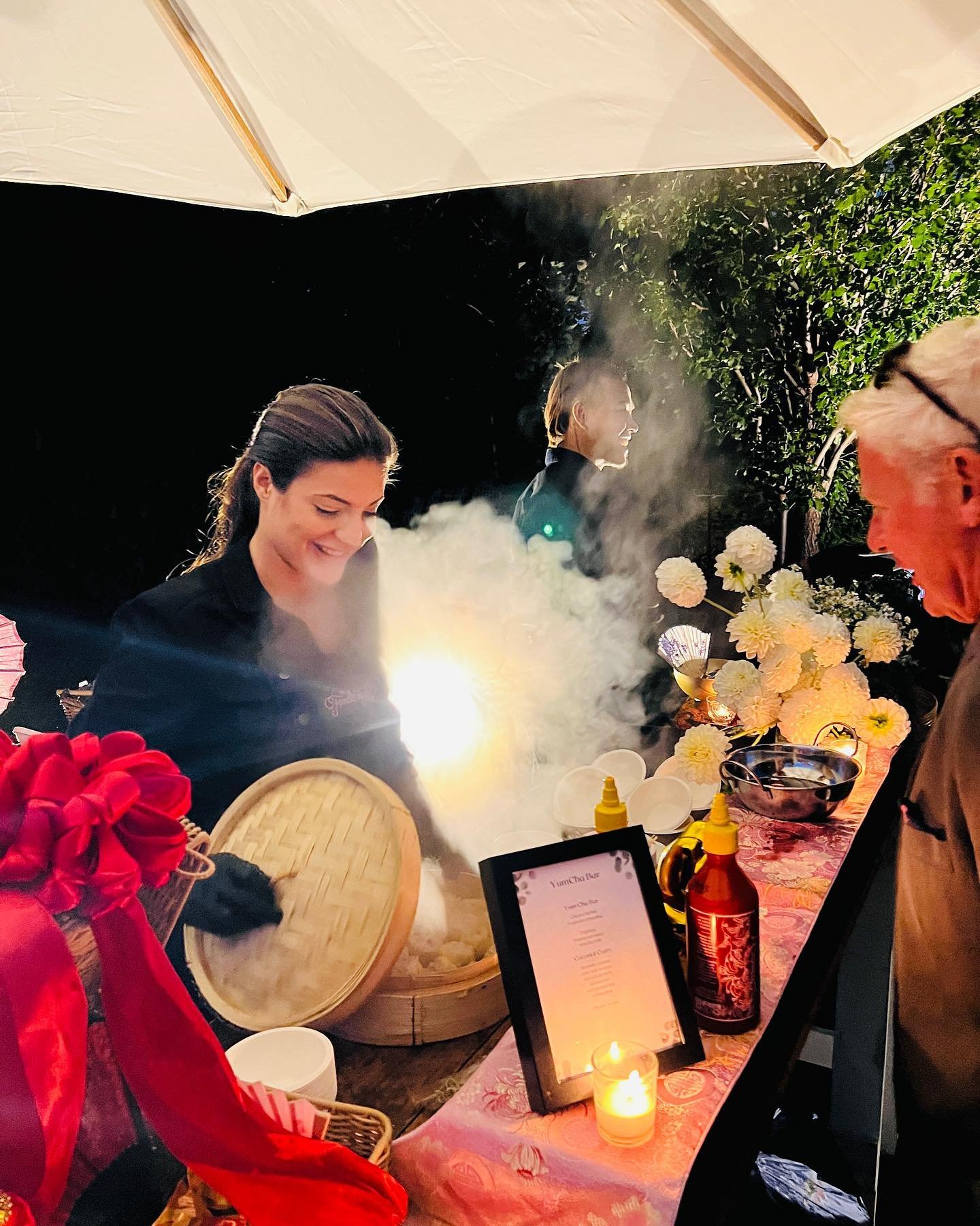 From grazing into live food stations featuring a Yum Cha Bar &amp; Lychee Coconut Curry for Alex and Bryce&rsquo;s fabulous wedding at the beautiful Ryhanna Park homestead 🥟🍚🍛

🥥 Us: https://www.foodiedelmar.com.au/
🏡 Venue: https://www.rhyannap
