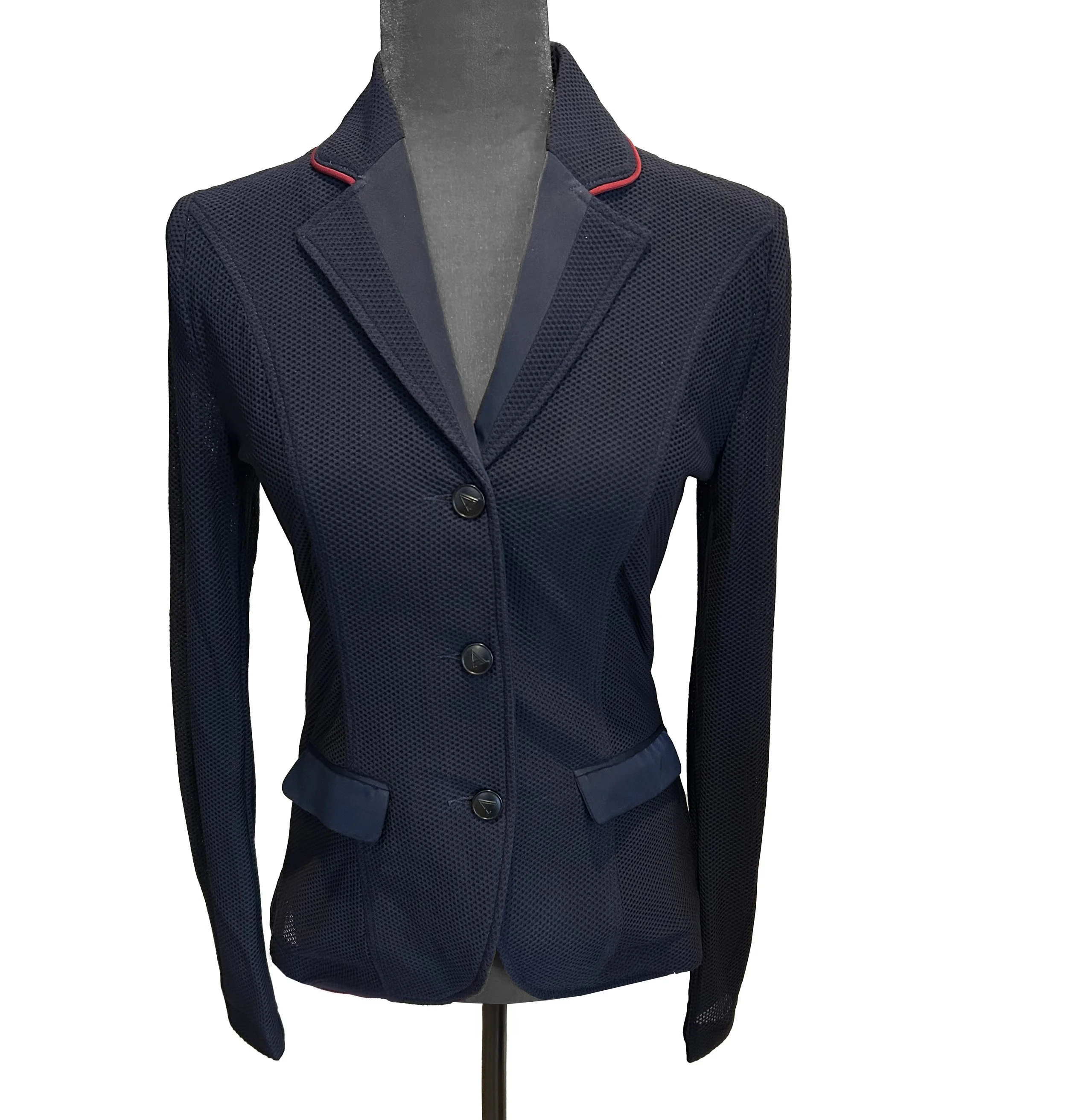 Mesh Coat Navy v Magenta Piping.jpg