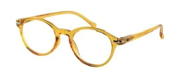 Sunshine Yellow reading glasses in a glowing tone.