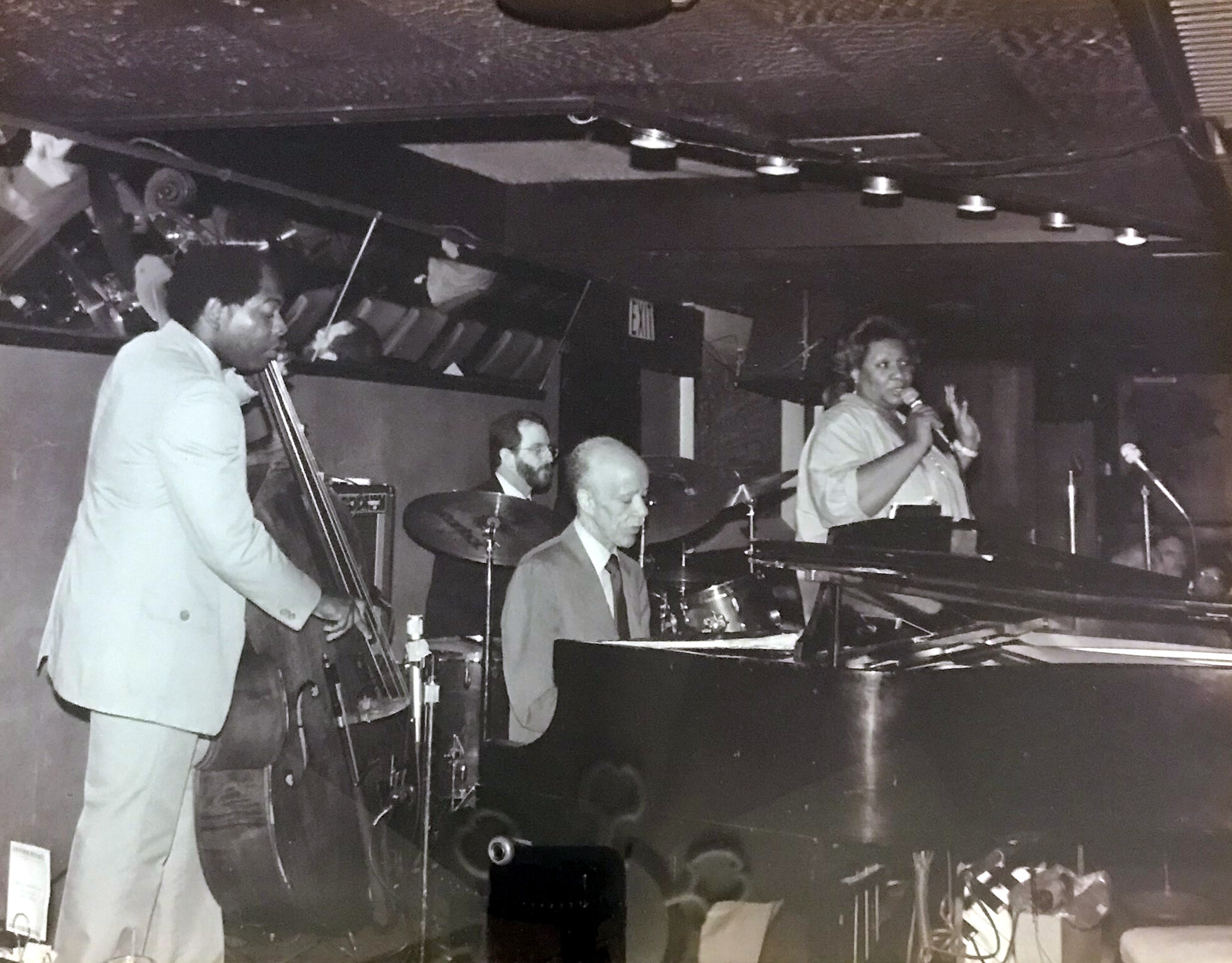 Baker's Keyboard Lounge - 1983 - with Don Mayberry, Earl Van Riper and Ange Smith