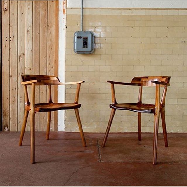 These beautiful hand made chairs by @adamwebbwoodwork were shot at Butterland recently 👌🏼