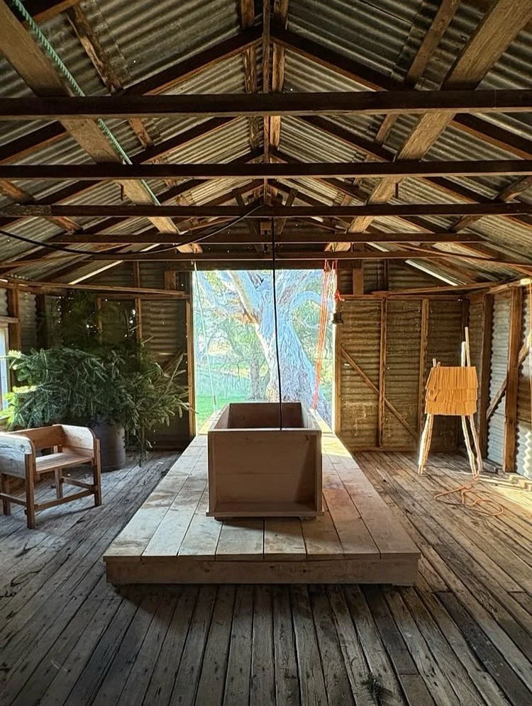 Butterland Bathhouse - come unwind 
.
#relax #refresh #renew #bath #cedarbath #butterland #butterlandbathhouse #newstead #victoria #djaaracountry