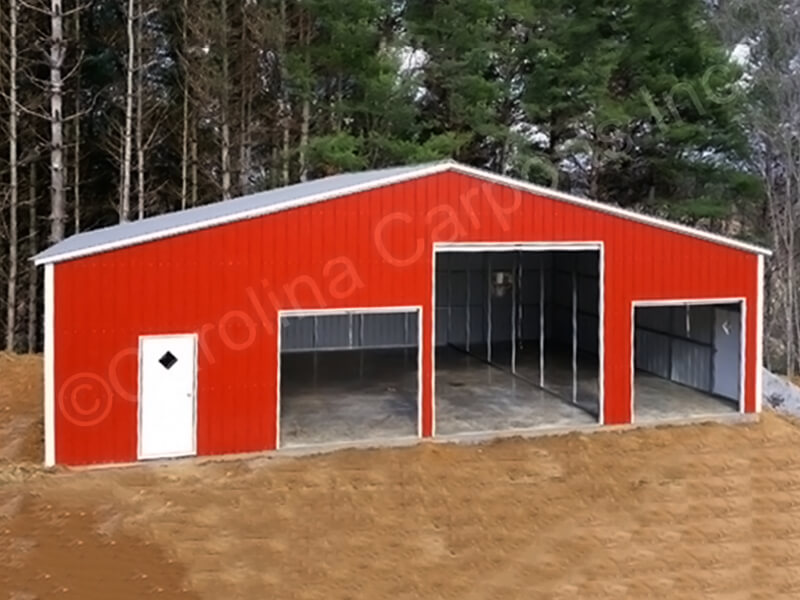 All Vertical Roof Style Seneca Barn