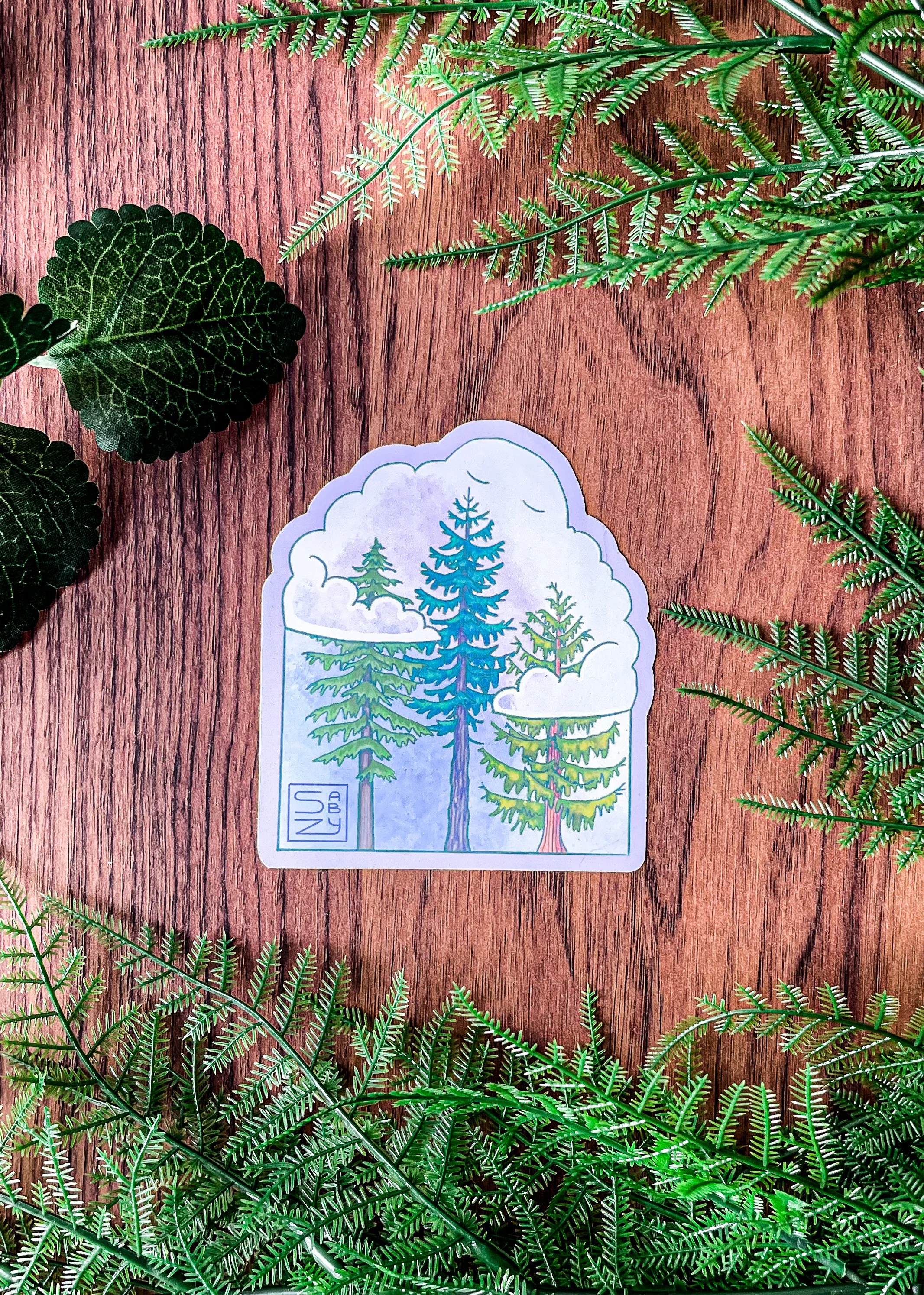 Tree Hugger Sticker