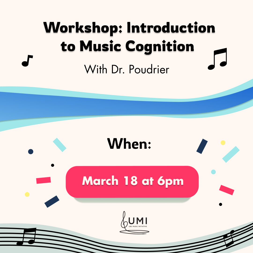 Introduction to Music Cognition with Dr. Poudrier (2021)