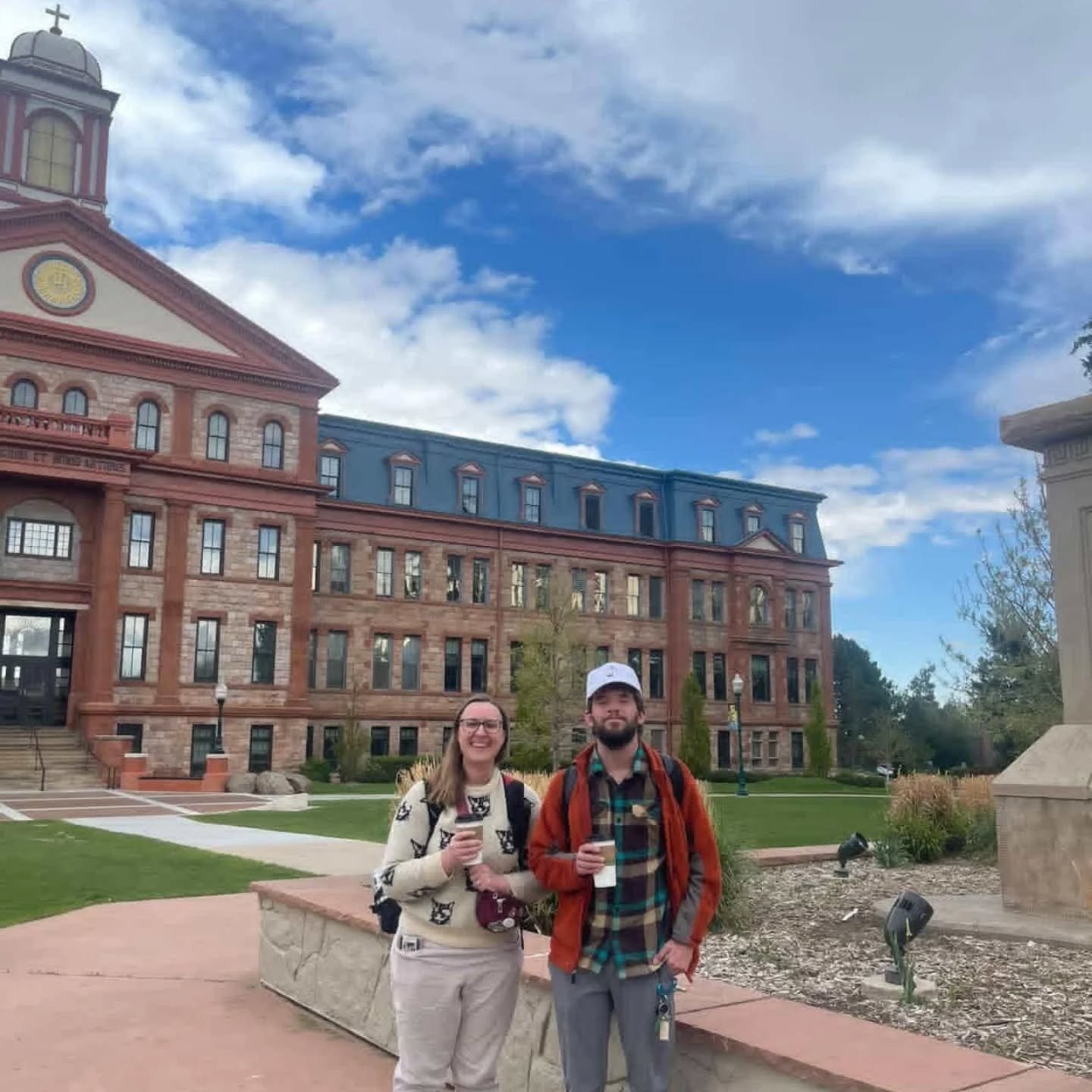 My intern Max successfully completed his internship at Rhythmic Roots Music Services, LLC this school year! I enjoyed getting to work with him at @friendsofbroomfield Congratulations Max! 🎉 @global.regisuniversity 

[Image description 1: Bonnie and 