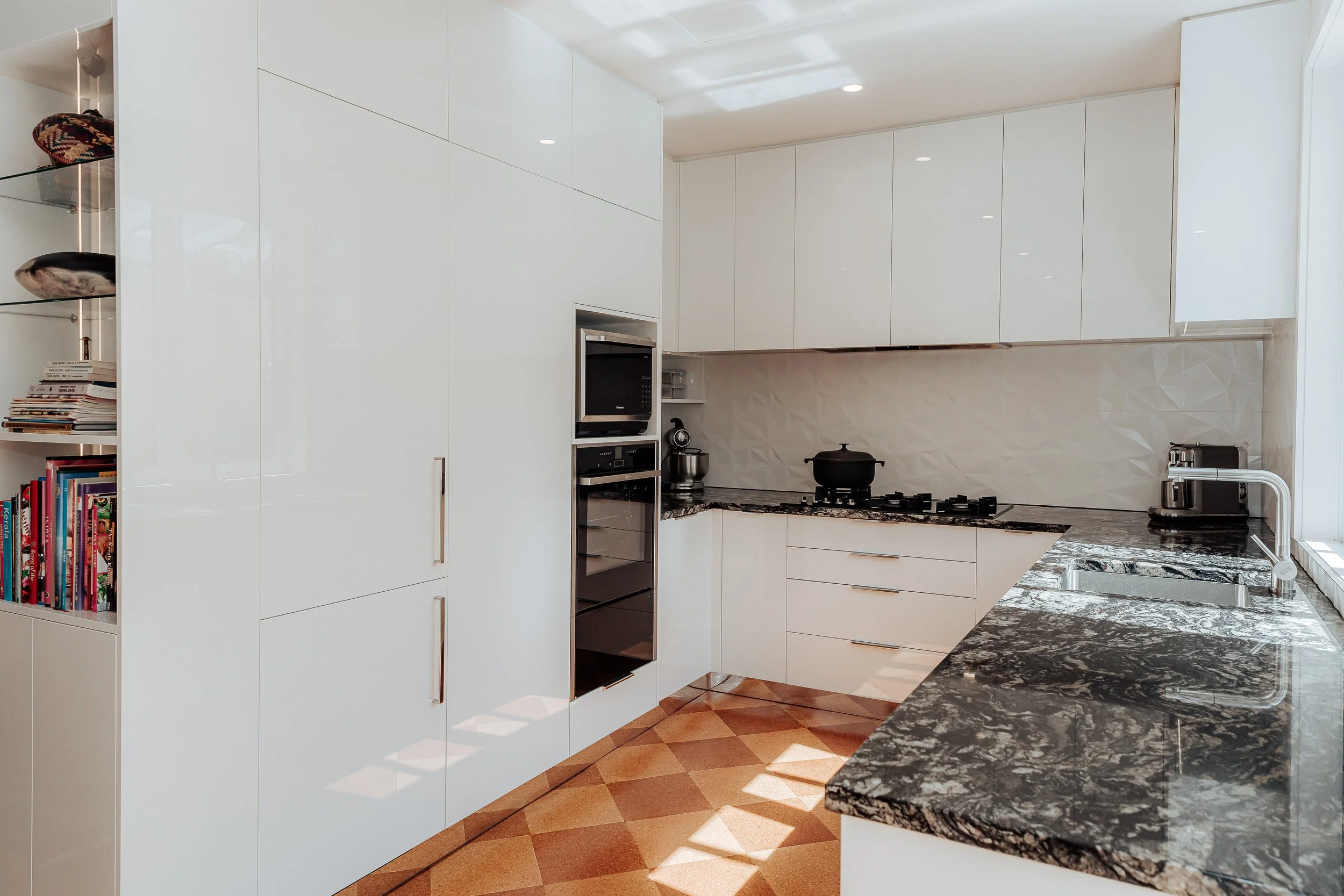 Light Bespoke Kitchen Cabinetry Renovation by Redwood Kitchens in Wellington, New Zealand
