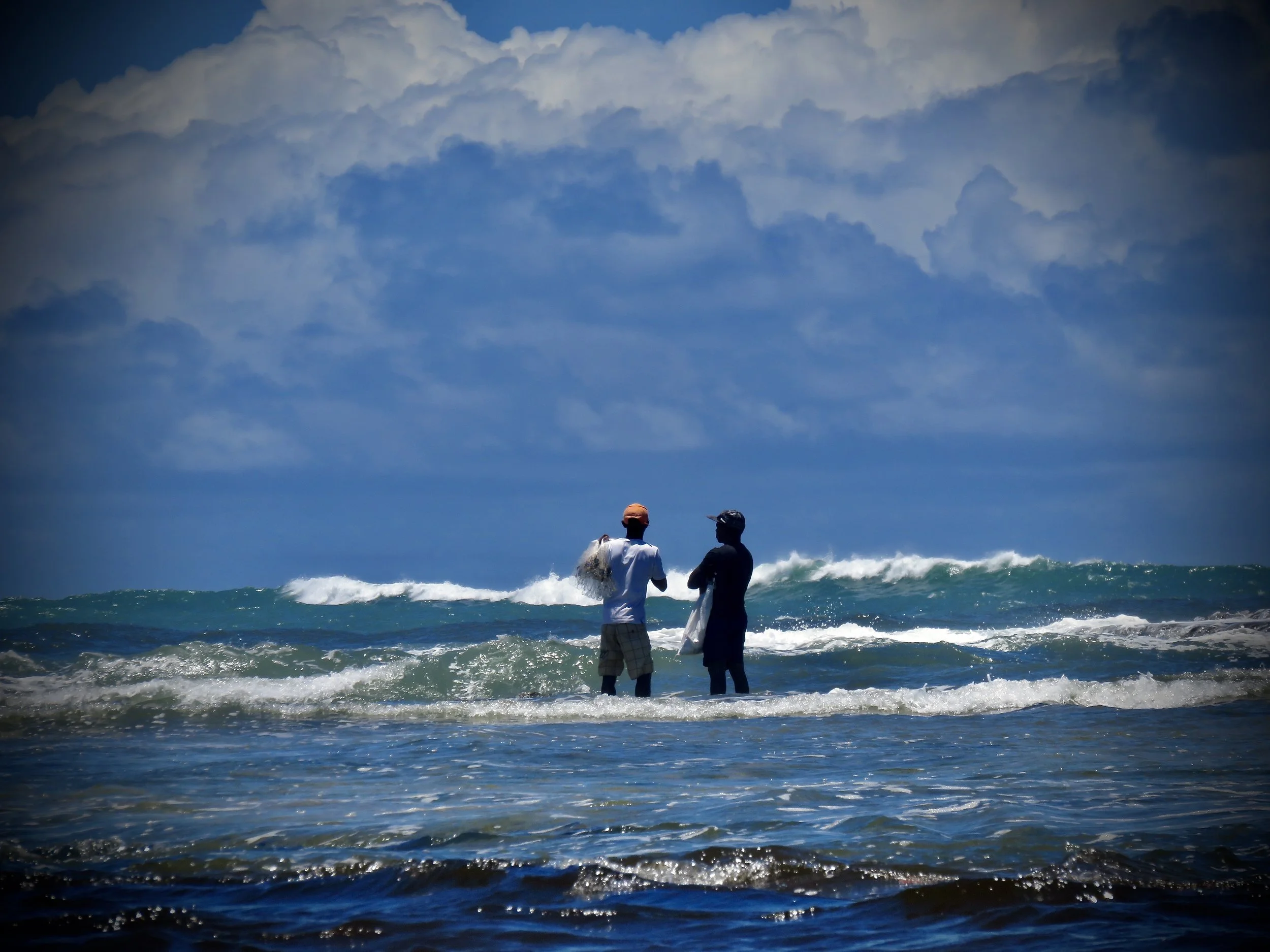 Garnfiske i Barra do Cunhau.