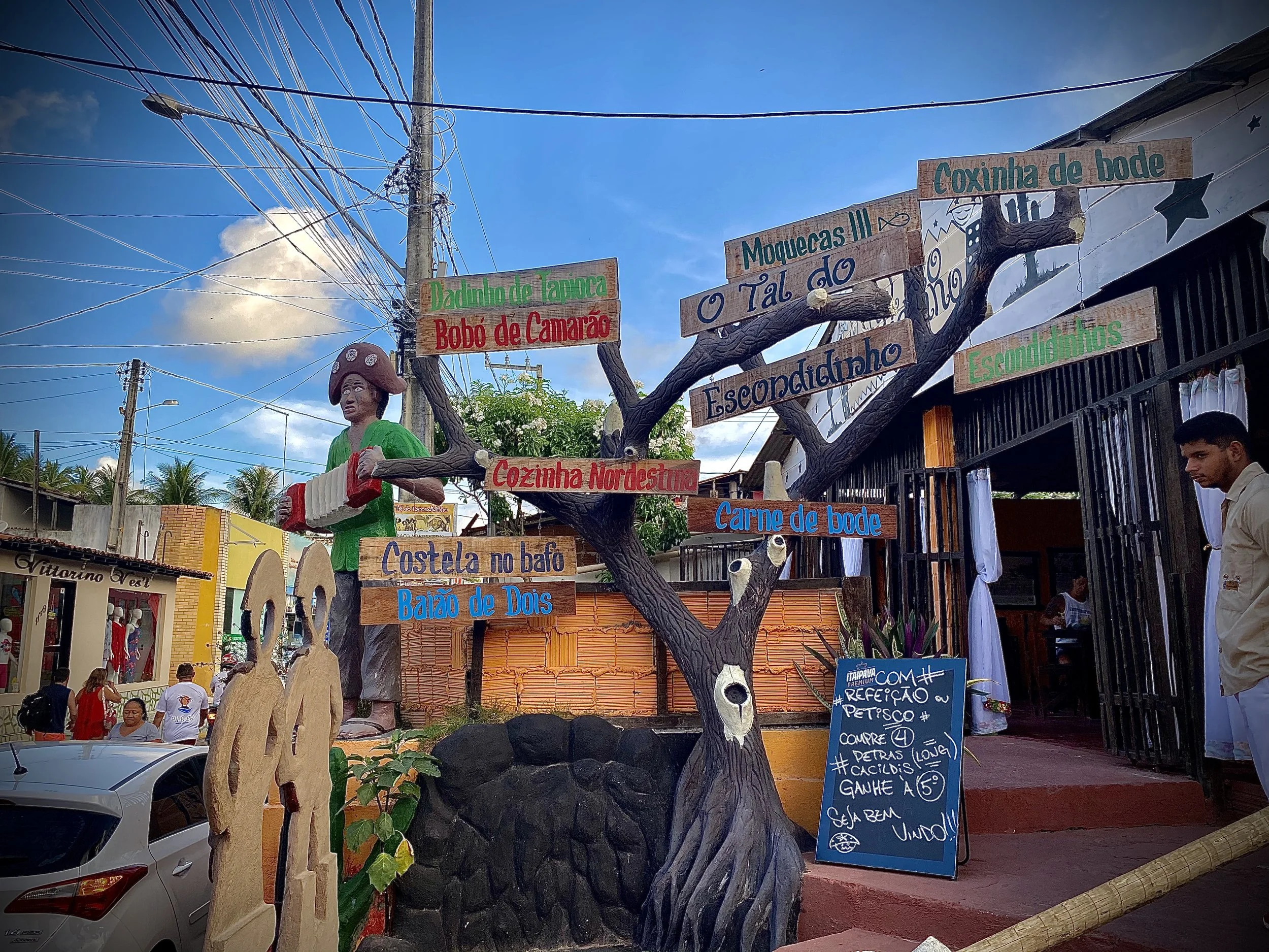 Gatekunst i Nativos.