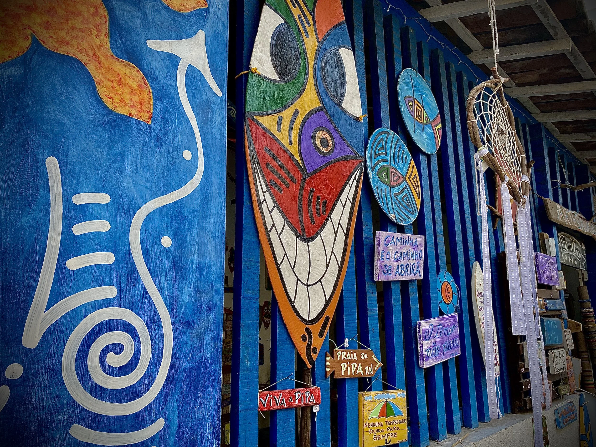 Gatekunst i Nativos.