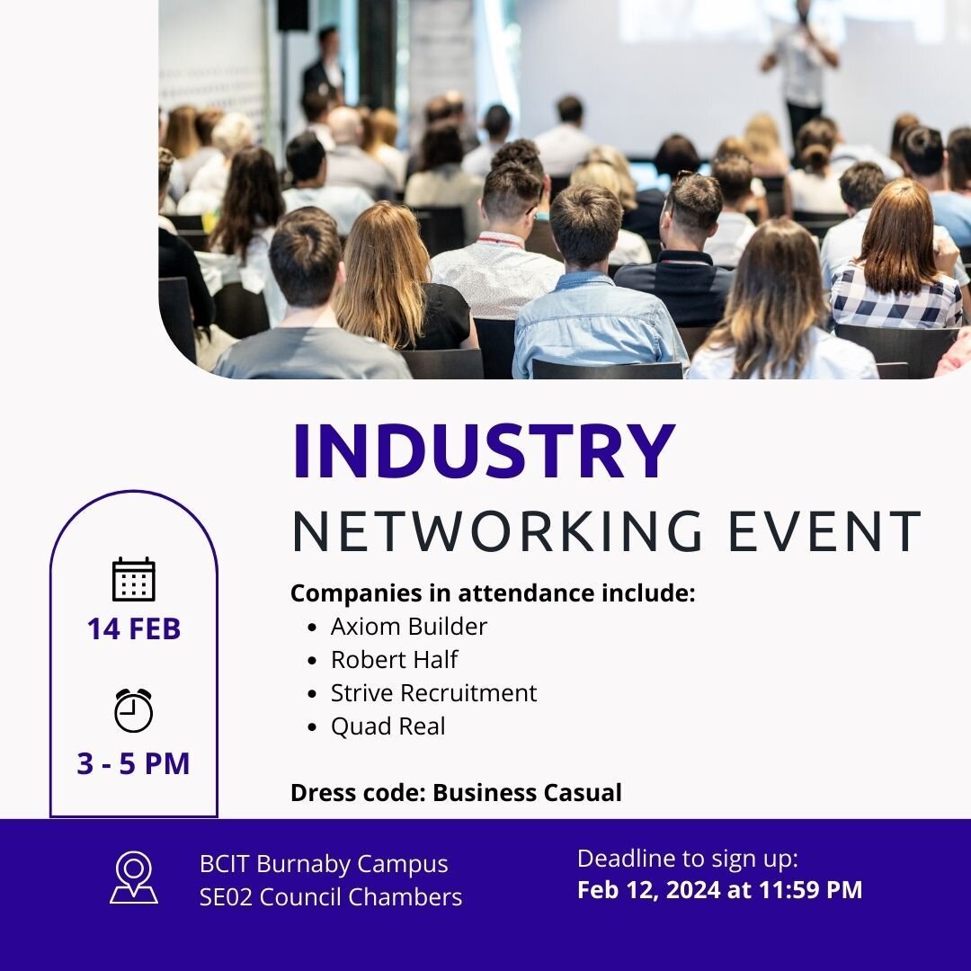 Join us and learn from our guest companies what a day in the life in their office is like. You will be able to walk around and check out the companies that pique your interest.

Sign up through the link in our bio!

Date: Wednesday, February 14th 
Ti