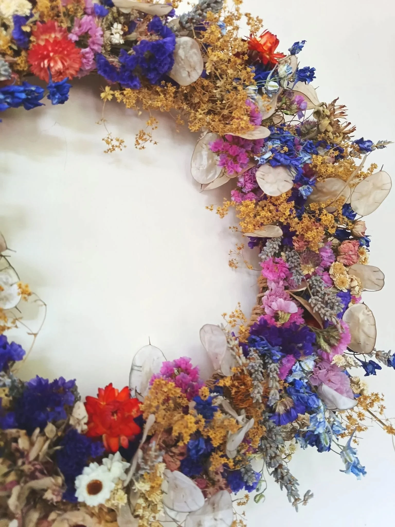 Dried Flower Wreath Making 