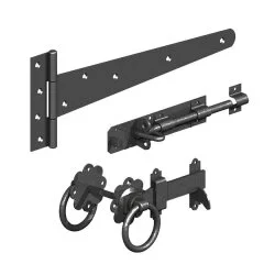 16" Gatemate Side Gate Kit with Ring Gate Latch