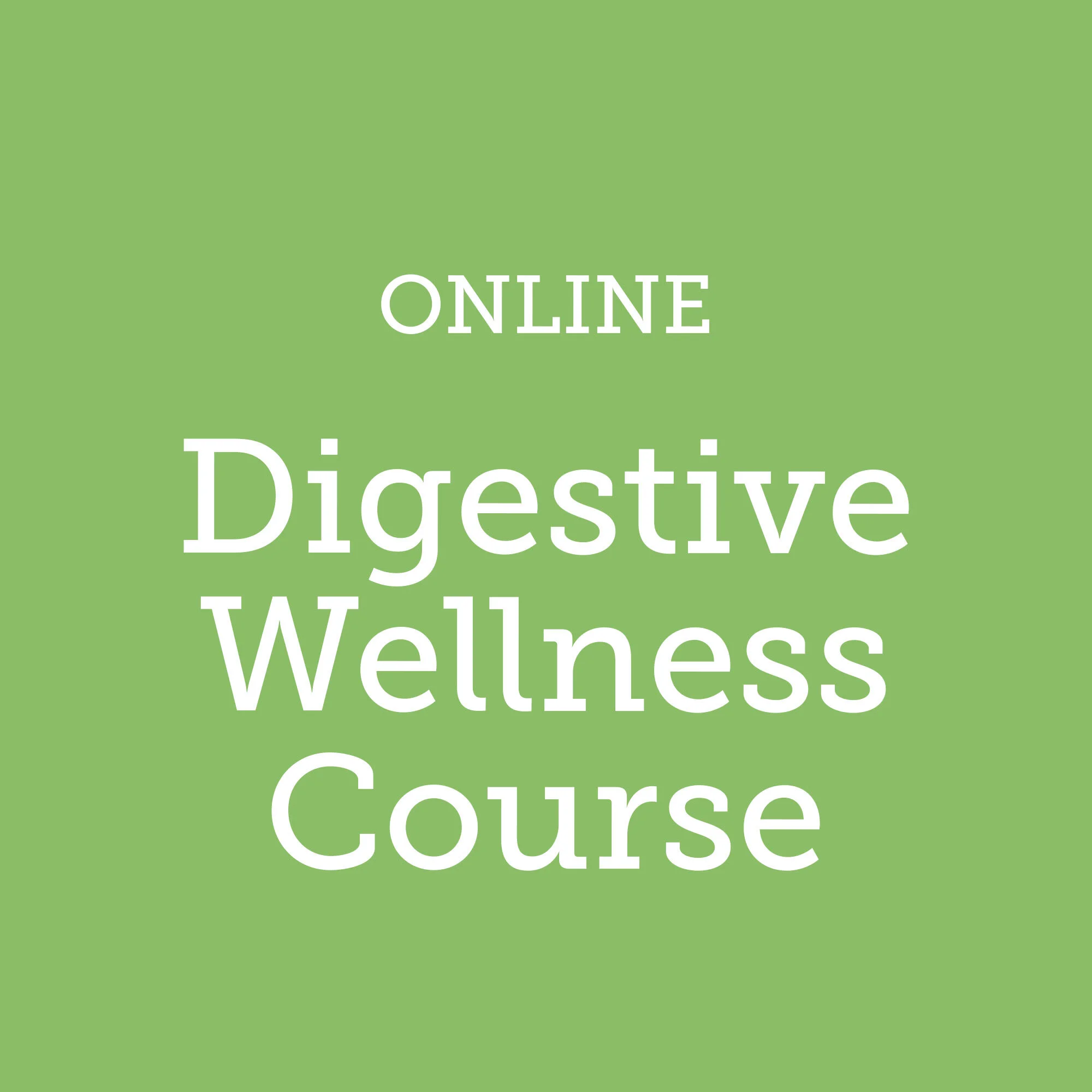 Autumn Digestive Wellness