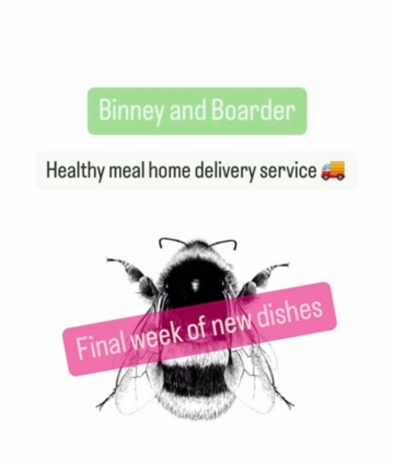 ⭐️ Final week of BINNEY and BOARDER healthy meal home delivery opportunity ⭐️

🚚 🥦 🧄 🧅

Next week the beautiful food company BINNEY and BOARDER will be supporting my DIGESTIVE WELLNESS course with healthy homemade dishes delivered to your door - 