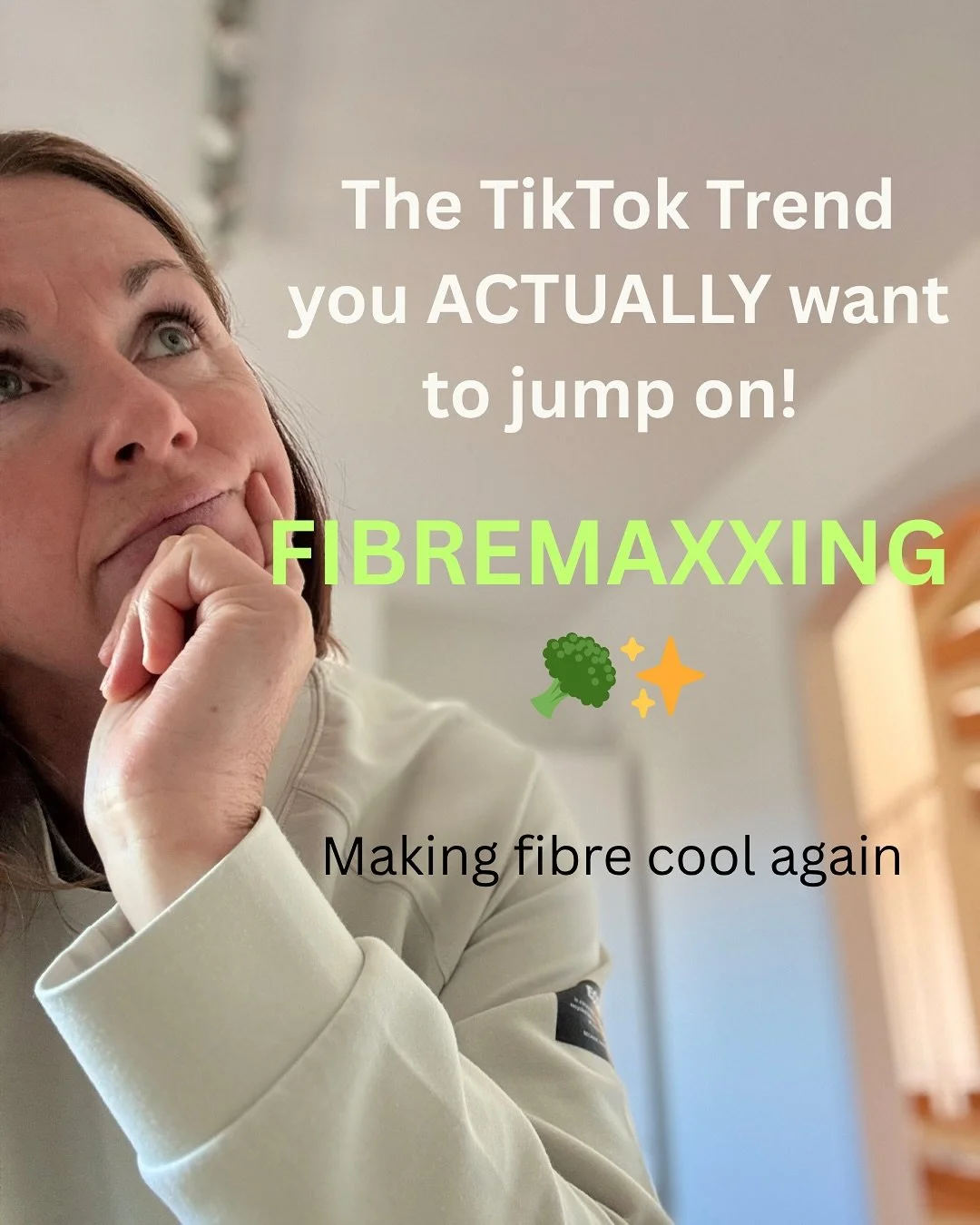 Last night on my Find Your HAPI group call I asked, &ldquo;Has anyone heard of fibermaxxing?&rdquo;
Cue: mainly blank faces and a collective &ldquo;Wait&hellip; is that a thing?&rdquo; 😂

Turns out - they were already doing it.
30 plants a week 🌈
M