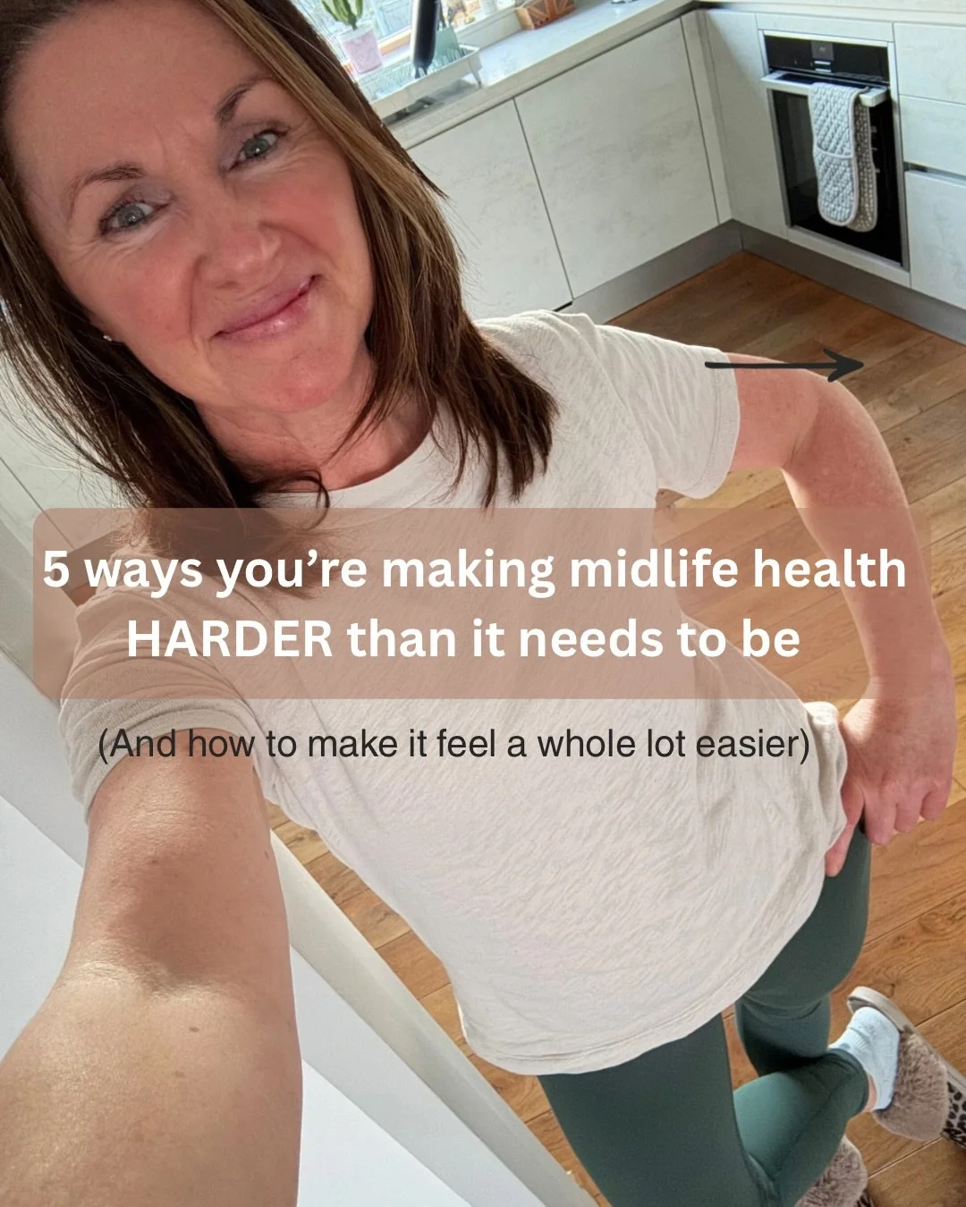 At this point, midlife health feels like a second job.

✅ Track this
✅ Fix that
✅ Optimise bloody everything

No wonder you&rsquo;re knackered.

Truth?

You&rsquo;re probably not failing&hellip; 
you&rsquo;re just making it way harder than it needs t