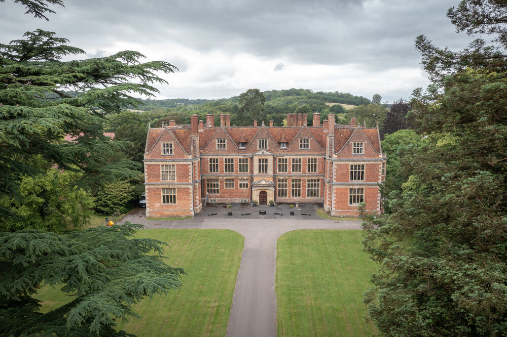 Aerial Photo of Shaw House