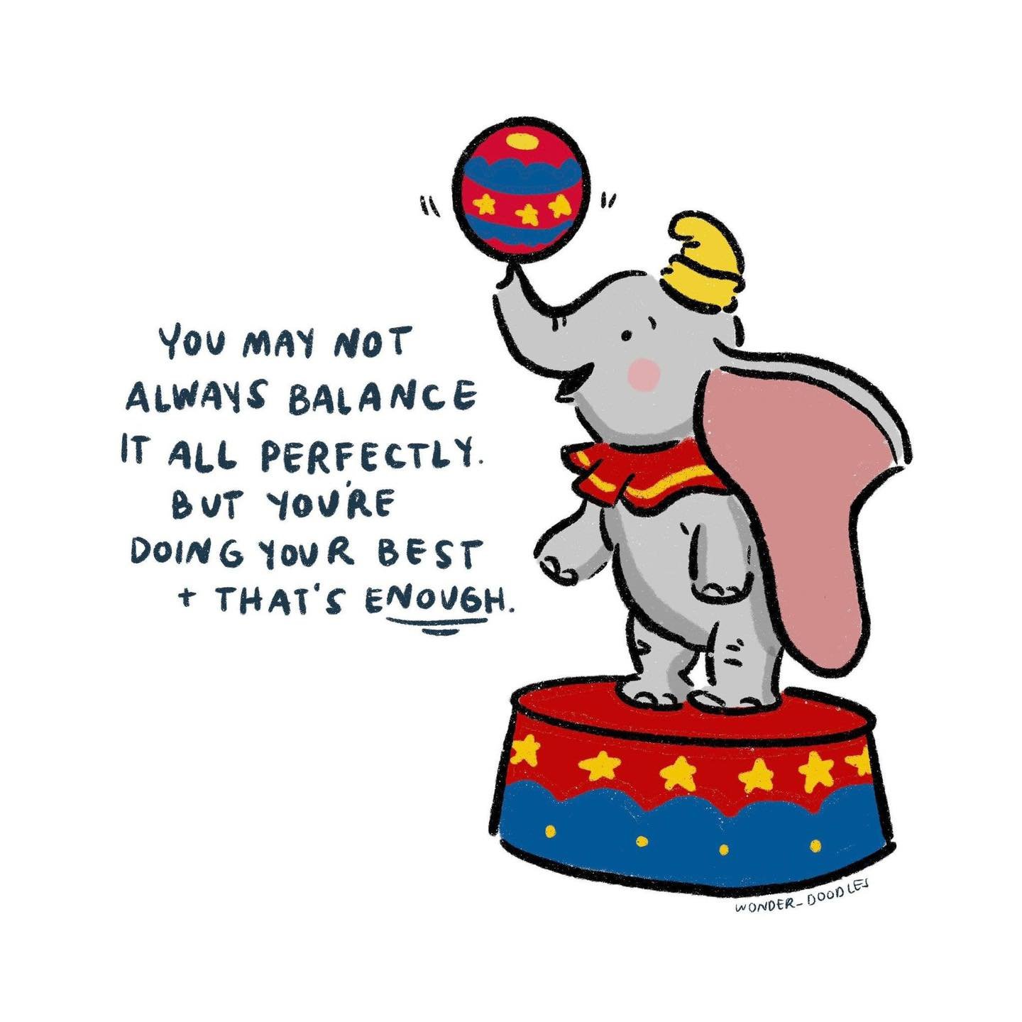 &quot;You may not always balance it all perfectly, but you're doing your best + that is enough.&quot;

We understand that life can be a juggling act. 🤹&zwj;♂️ As therapists, parents, caregivers, + champions for children, we strive to give our all ev