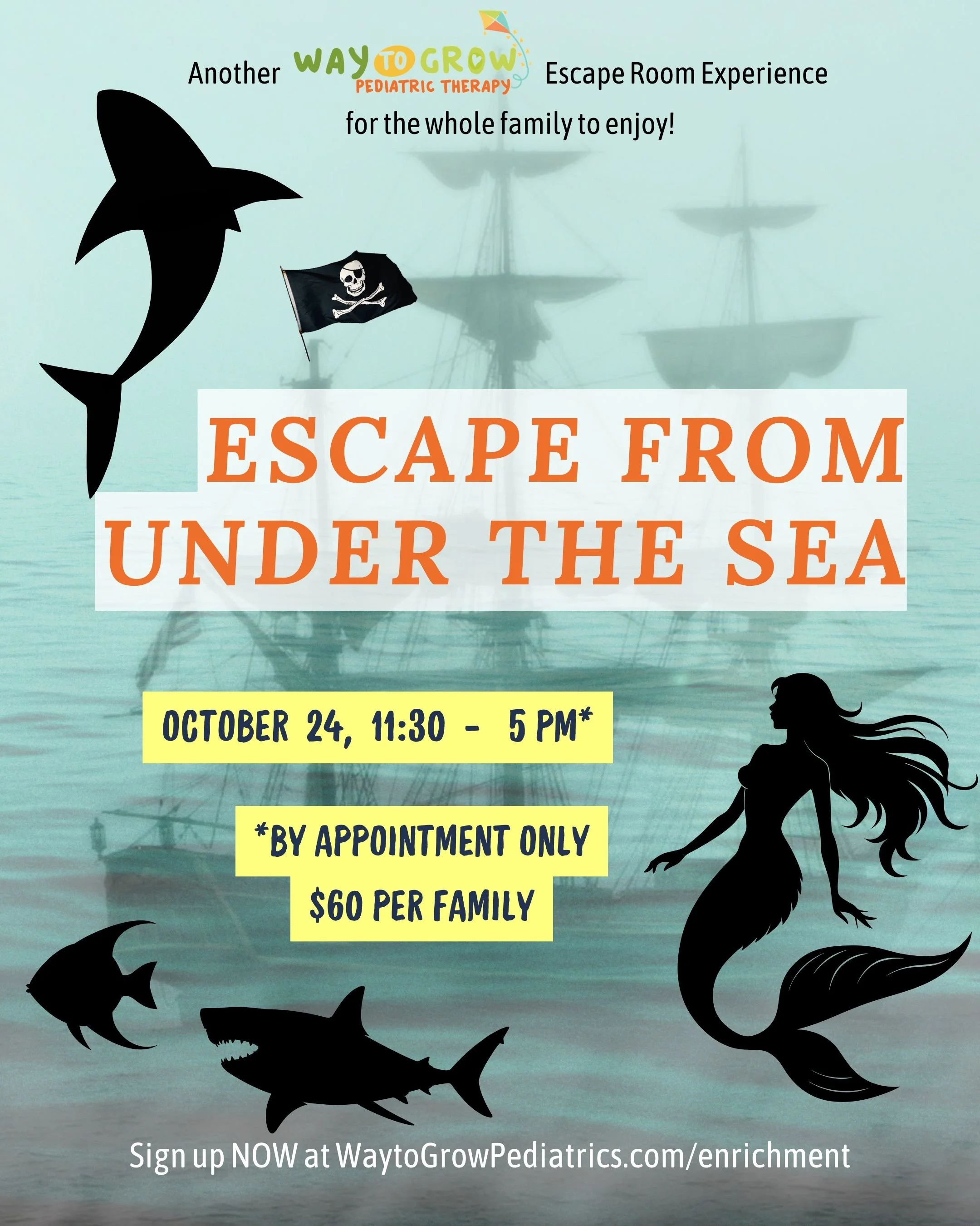 W2G Escape Room: ESCAPE FROM UNDER THE SEA