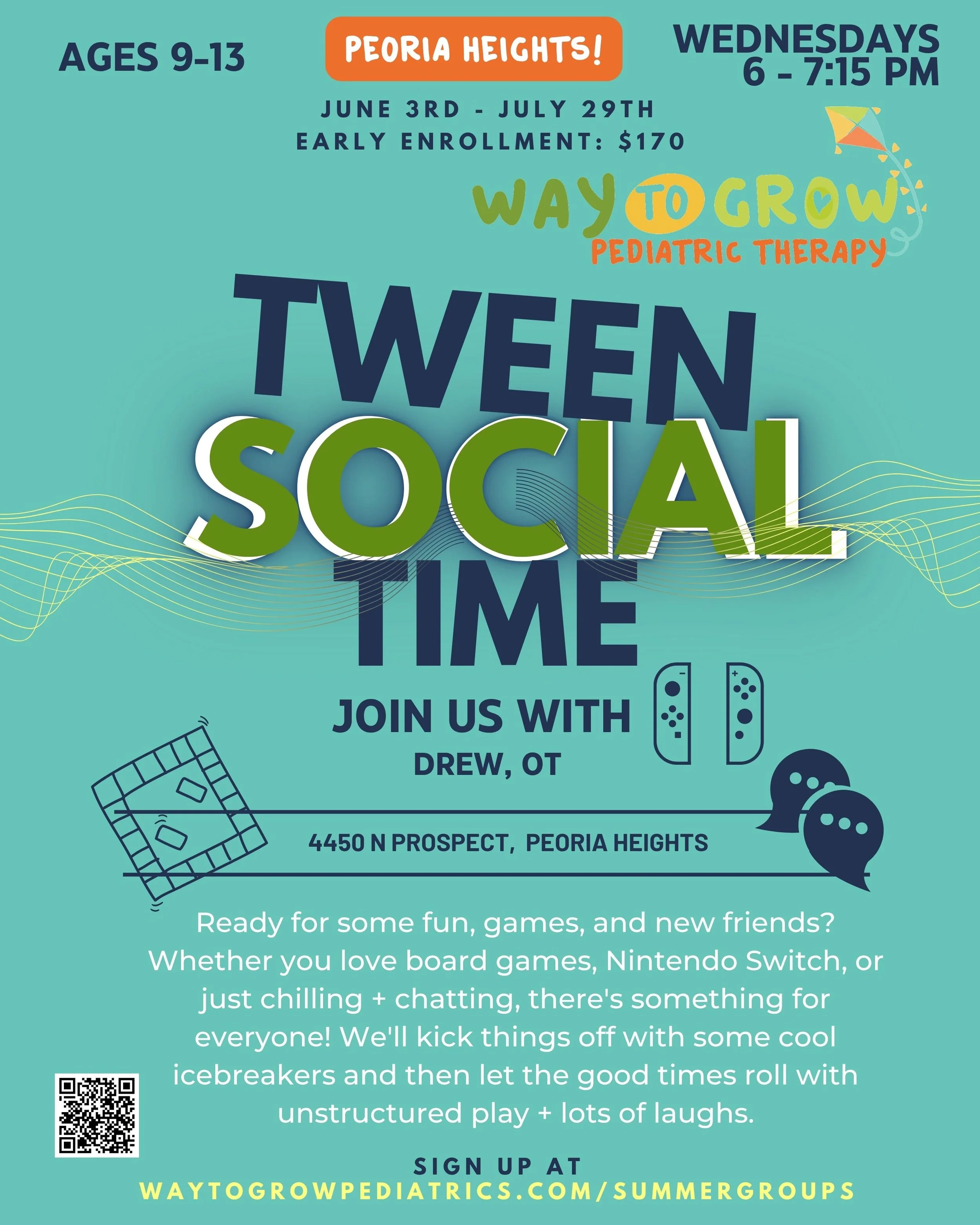 TWEEN SOCIAL TIME: Peoria Heights - Summer 2026