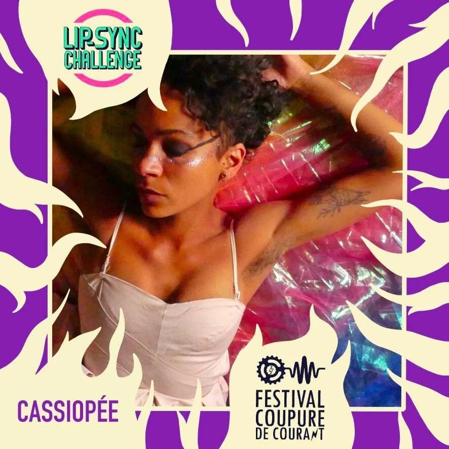 Je vous pr&eacute;sente Cassiop&eacute;e 💃🏾⁣
⁣
Elle et ses drag sisters participeront &agrave; la sc&egrave;ne ouverte du festival @festivalcoupuredecourant  avec le @lip_syncchallenge !
⁣
&Ccedil;a se passe ce samedi 7 octobre &agrave; 18h sur la 