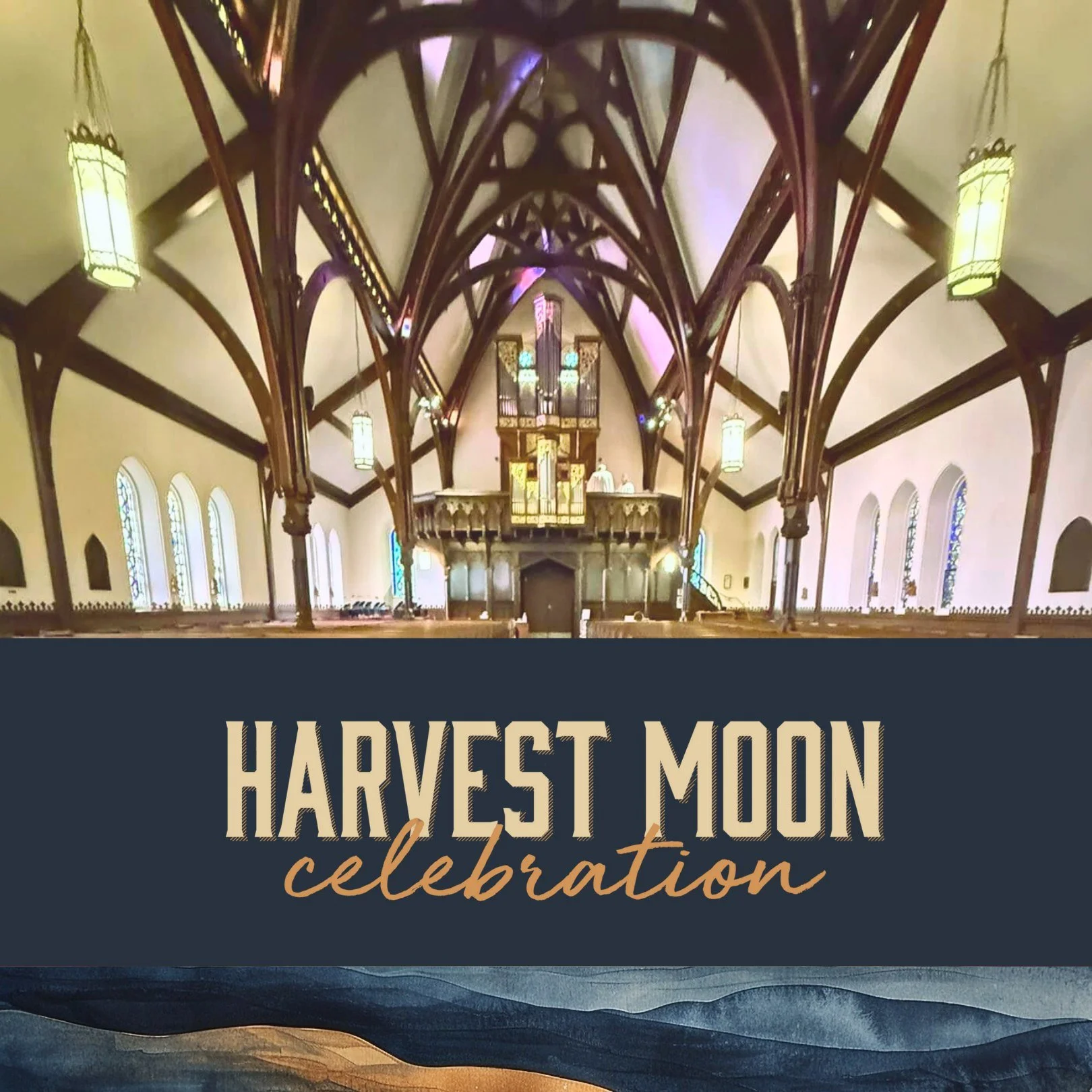 Picture this: the glow of a cathedral, the warmth of music, the sweet smell of candied pistachios, a shared sense of gratitude. We're creating that experience under the Harvest Moon! 🌕🍁

Gather with us on October 7th as we raise funds in support of