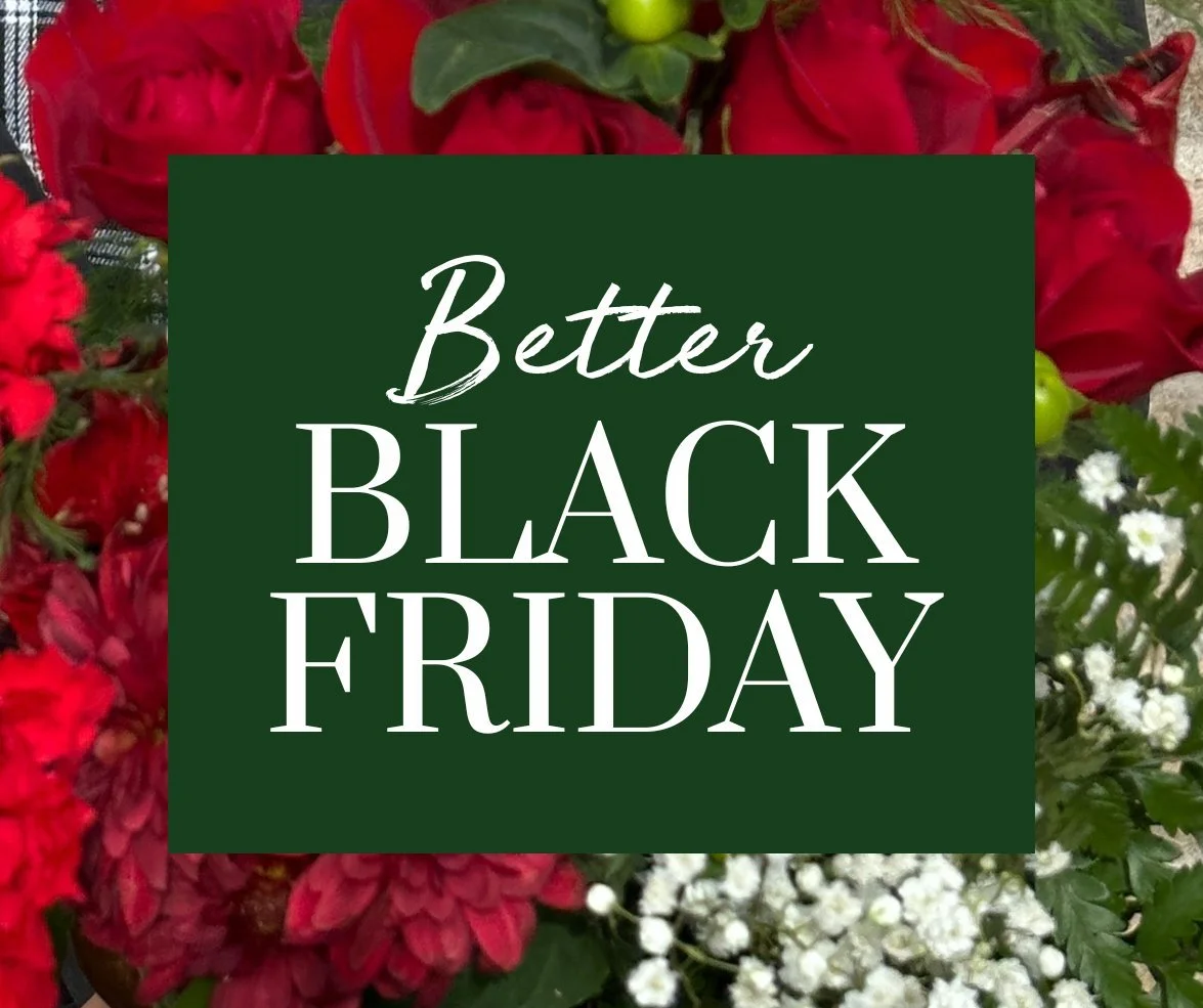 Happy Black Friday! We&rsquo;ve got delicious baklava, beautiful bouquets, and fresh, healthy produce&hellip;plus FIVE GREAT REASONS TO SHOP WITH US:

1️⃣ Your purchase creates jobs for refugees
2️⃣ You fund essential social services to new neighbors