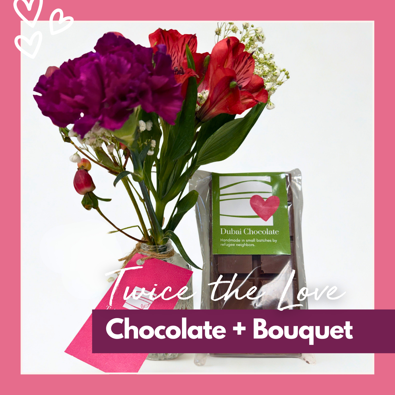 Bouquet + Dubai Chocolate