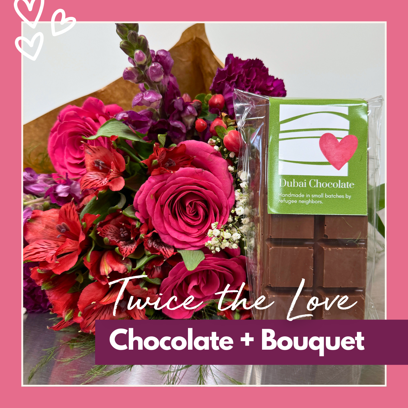 Bouquet + Dubai Chocolate
