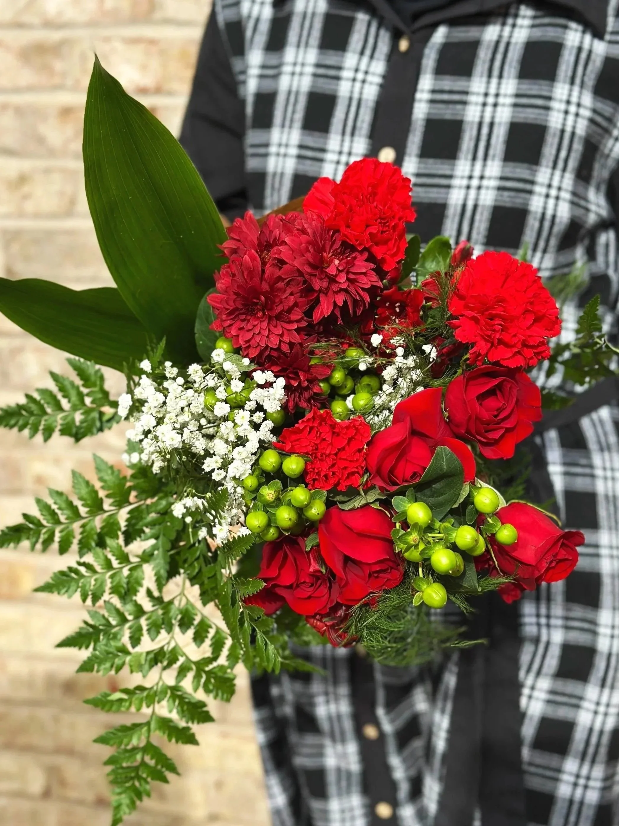 Holiday Flower Bouquet (Local Pickup)