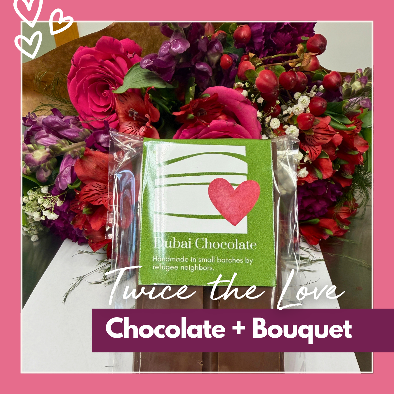 Bouquet + Dubai Chocolate