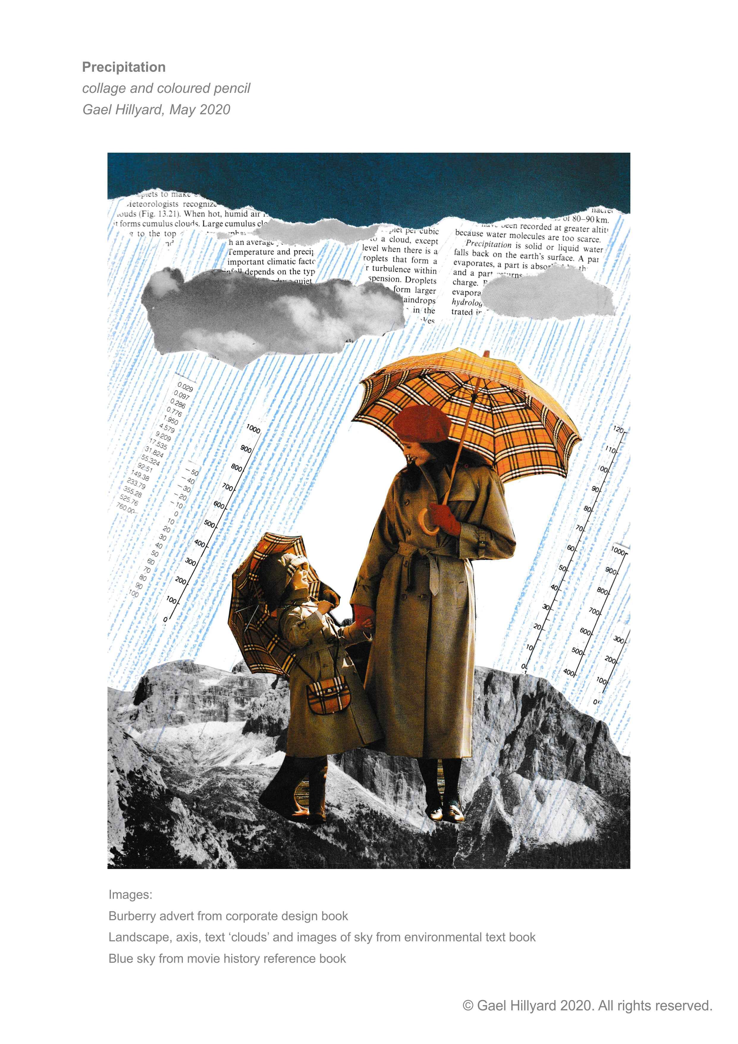 Precipitation - collage (not for sale)