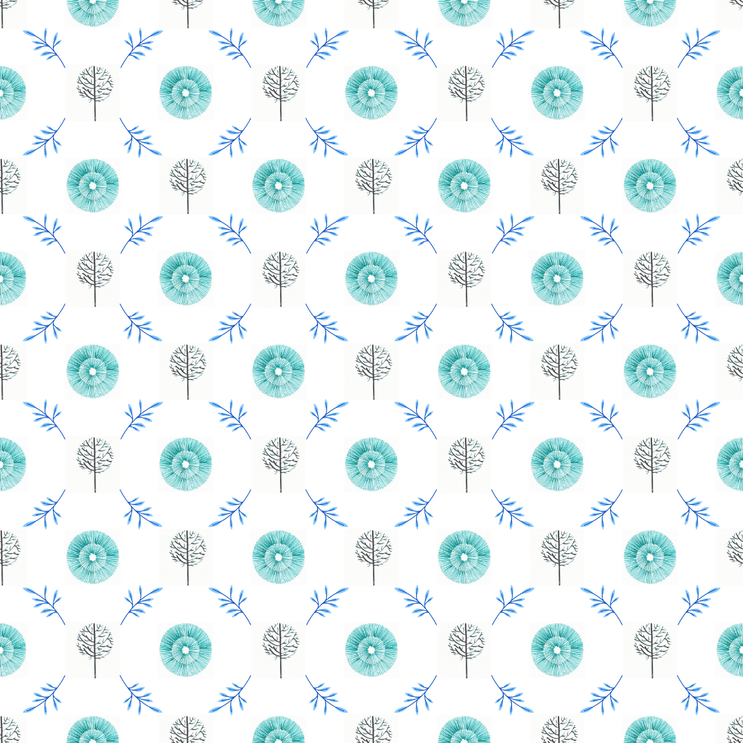 Service tree and branches - digital pattern